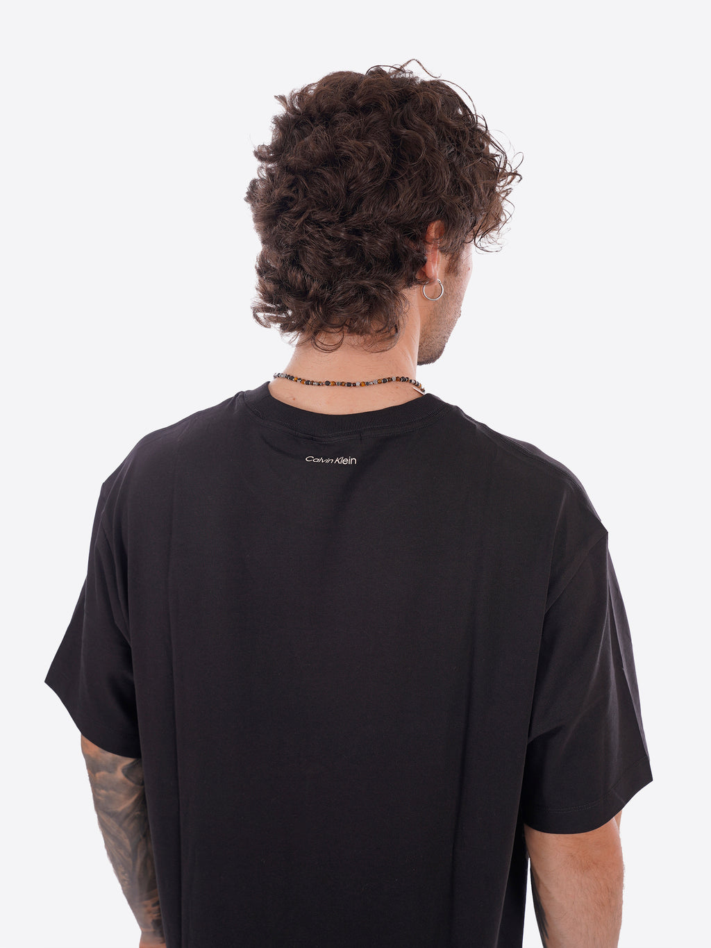T-shirt CALVIN KLEIN da Uomo - nero LV04RE827GUB1