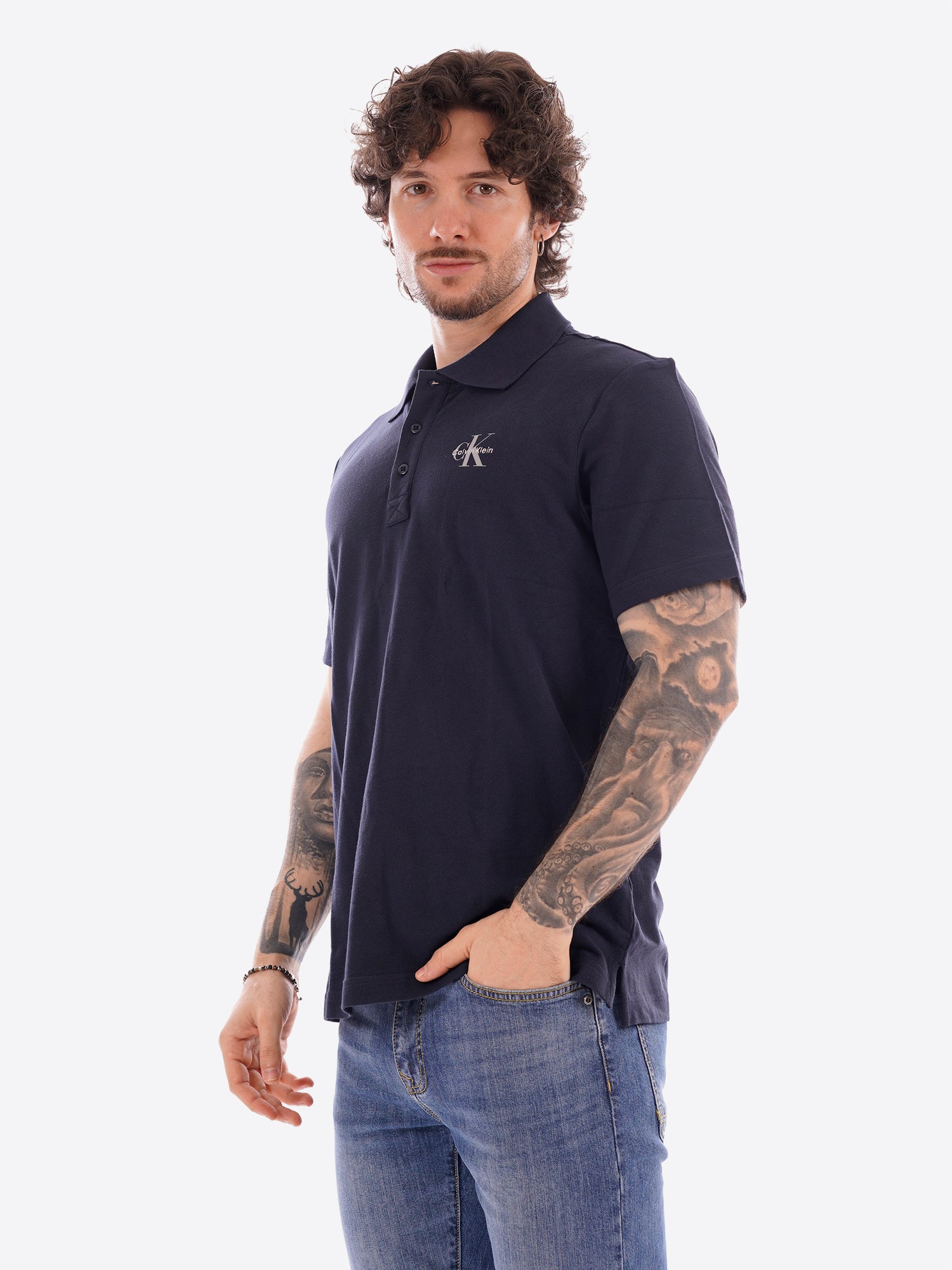 Polo CALVIN KLEIN da Uomo - blu LV04RF209GCEF