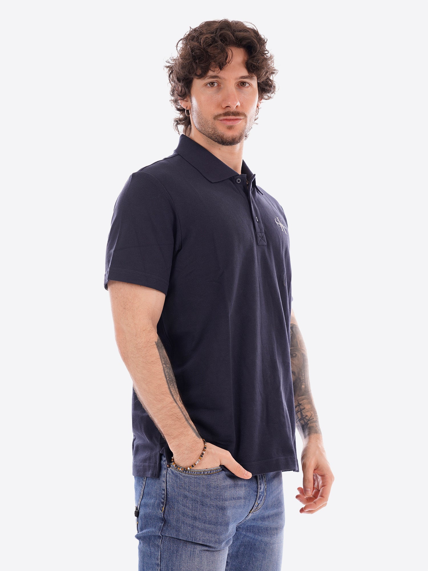 Polo CALVIN KLEIN da Uomo - blu LV04RF209GCEF