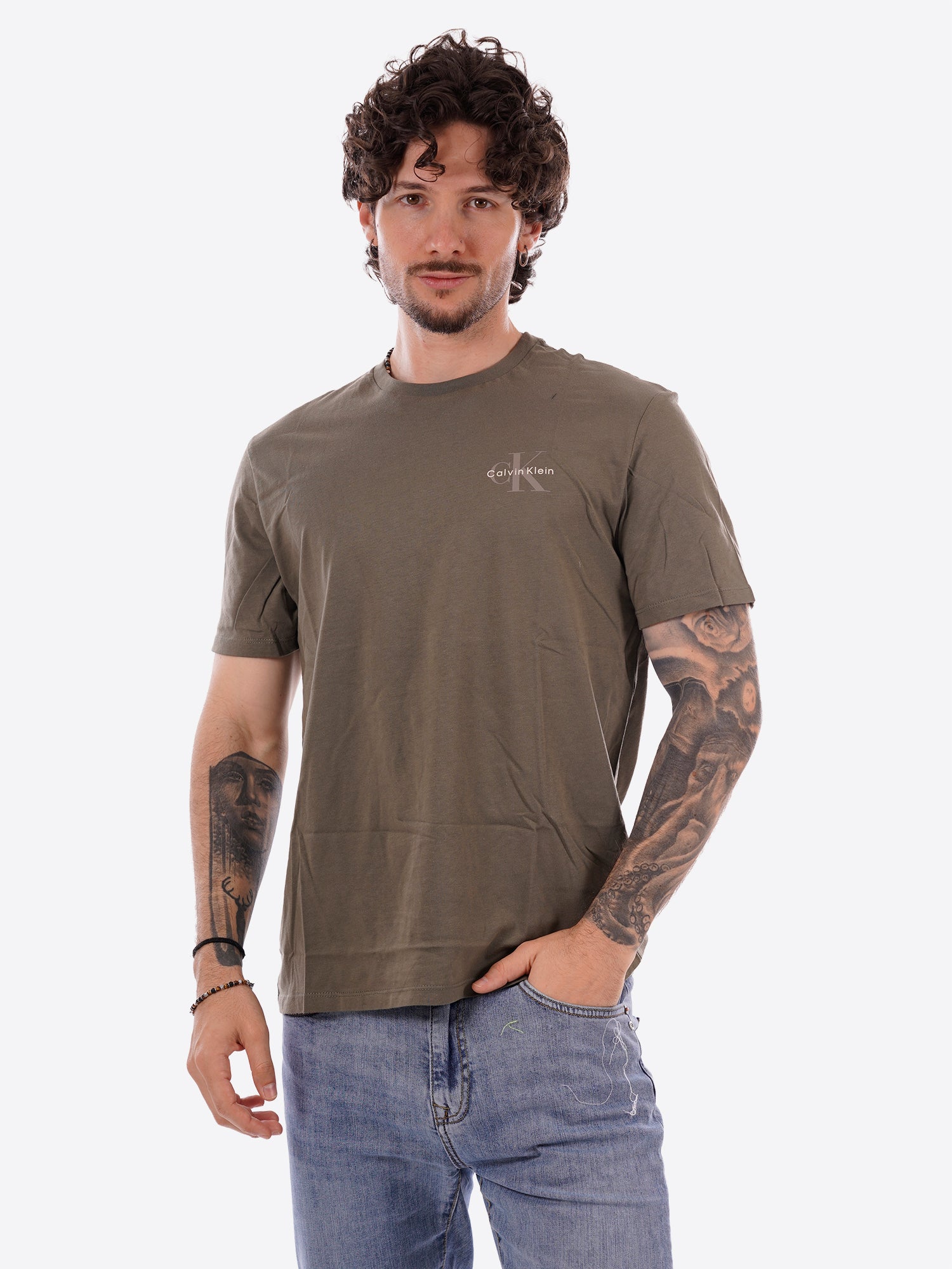 T-shirt CALVIN KLEIN da Uomo - LV04RF278GLDY