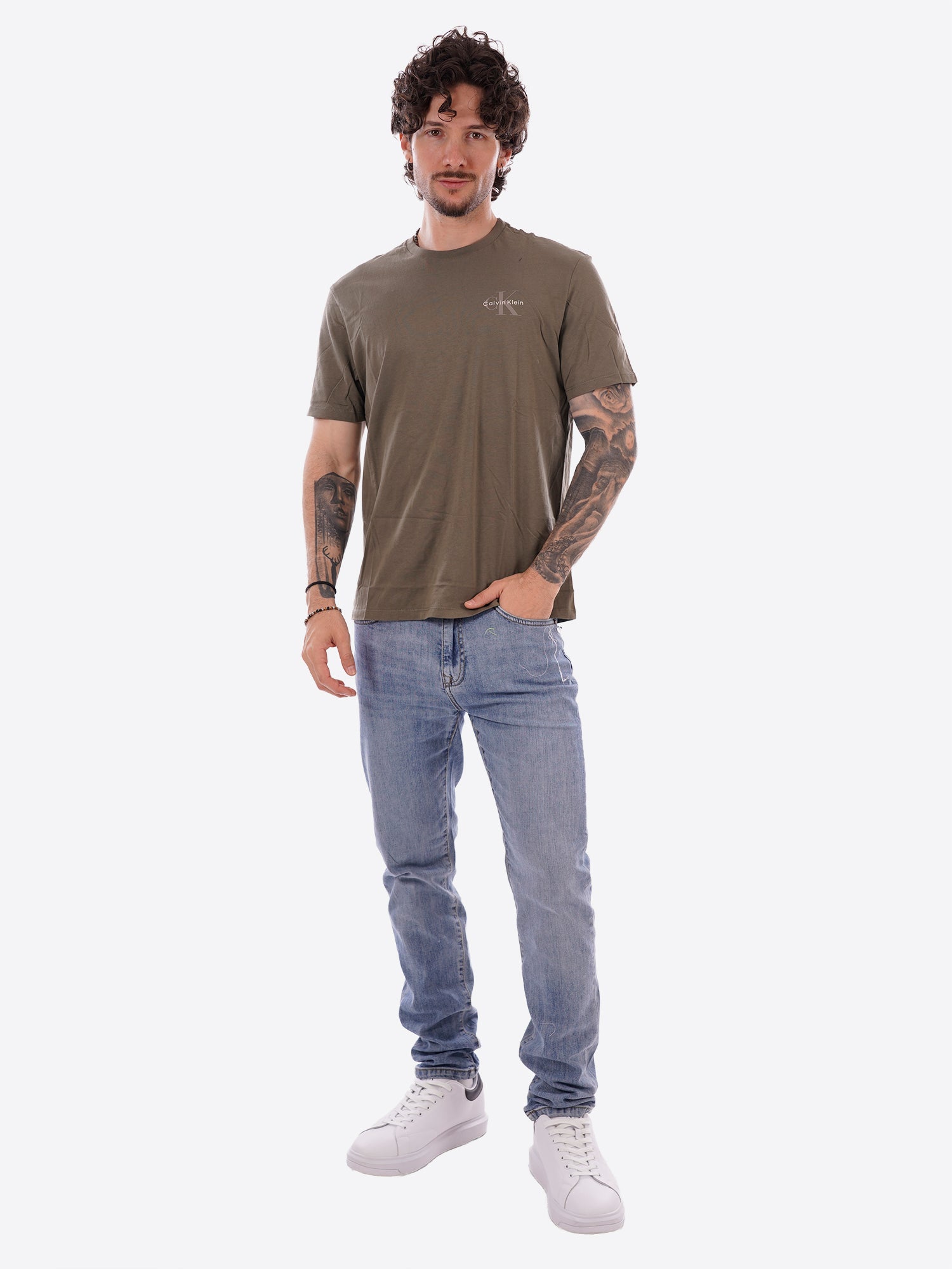 T-shirt CALVIN KLEIN da Uomo - LV04RF278GLDY