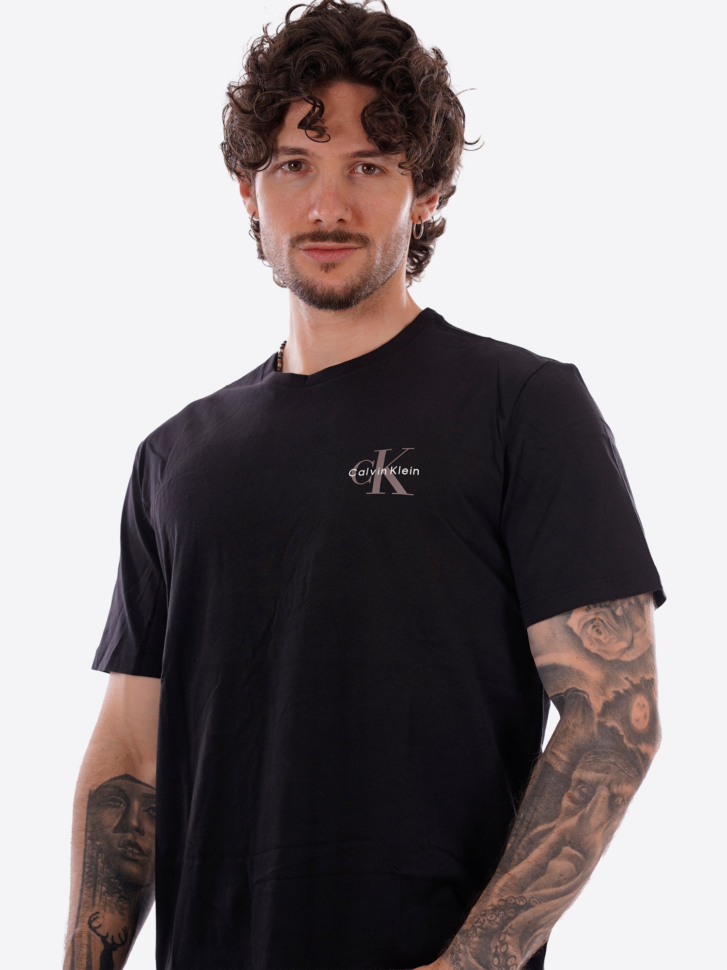 T-shirt CALVIN KLEIN da Uomo - nero LV04RF278GUB1