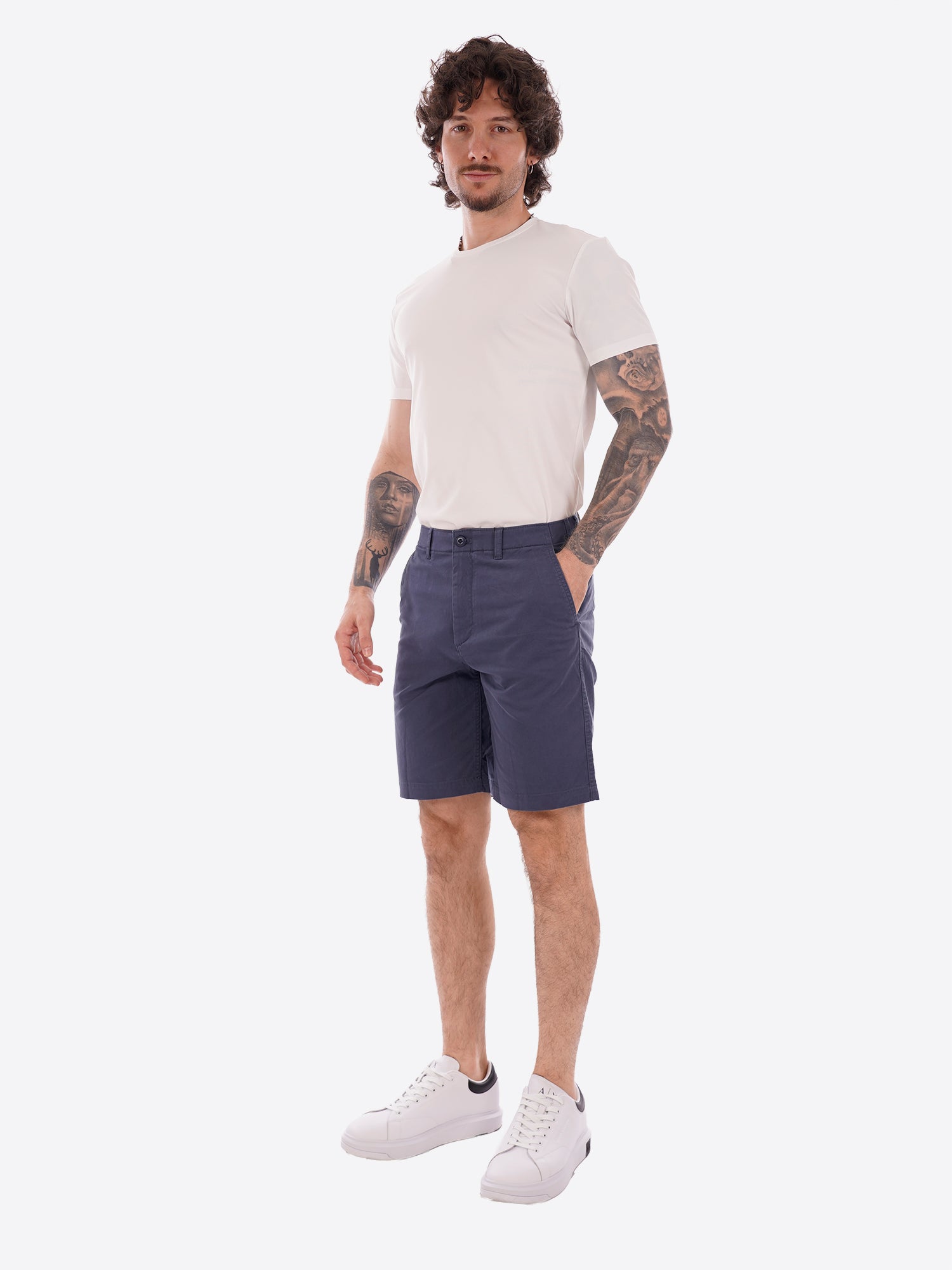 Bermuda CALVIN KLEIN da Uomo - blu LV04RF617GPPK