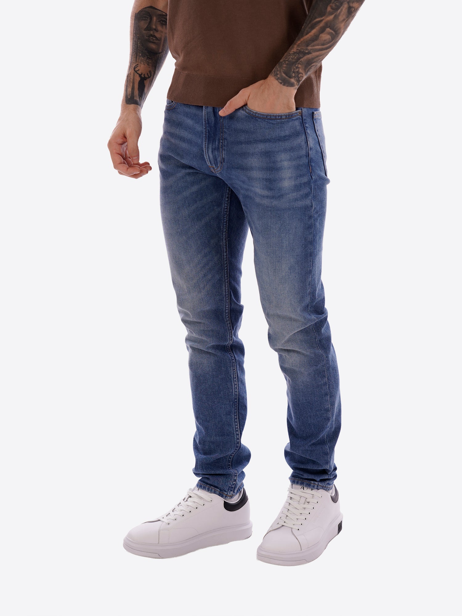 Pantalone CALVIN KLEIN da Uomo - blu LV04RF949GEFD