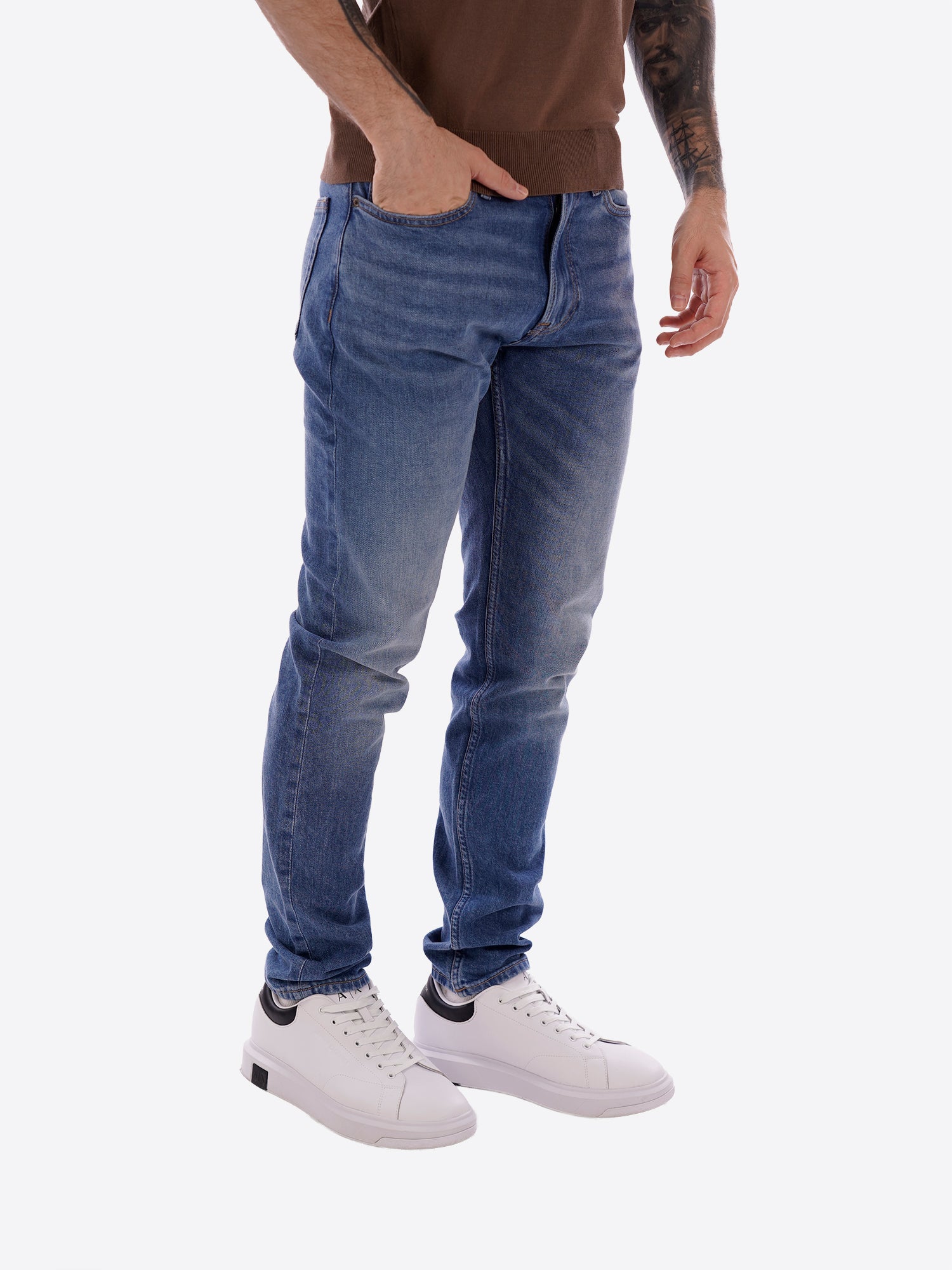 Pantalone CALVIN KLEIN da Uomo - blu LV04RF949GEFD