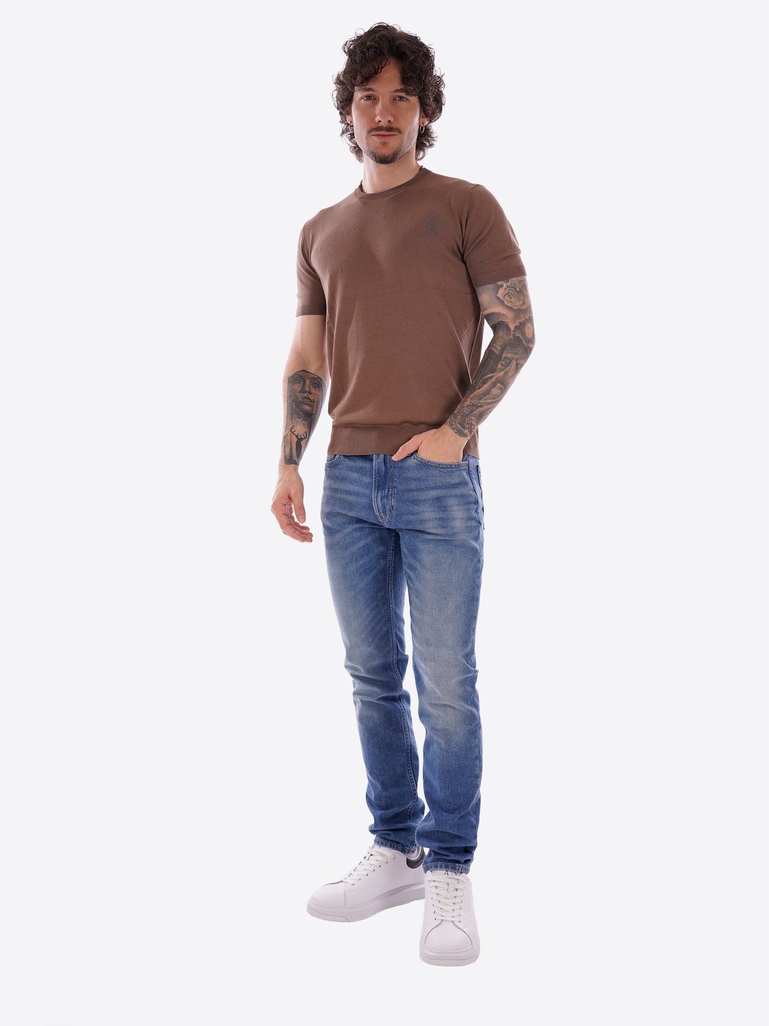 Pantalone CALVIN KLEIN da Uomo - blu LV04RF949GEFD