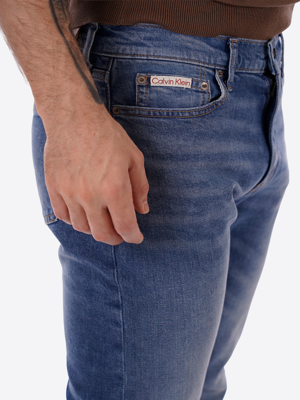 Pantalone CALVIN KLEIN da Uomo - blu LV04RF949GEFD