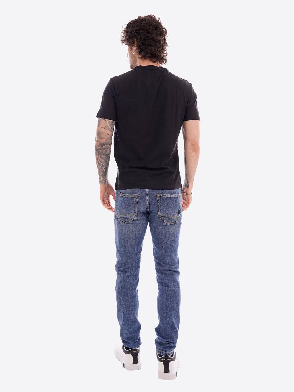 T-shirt CALVIN KLEIN da Uomo - nero LV14RE816GUB1