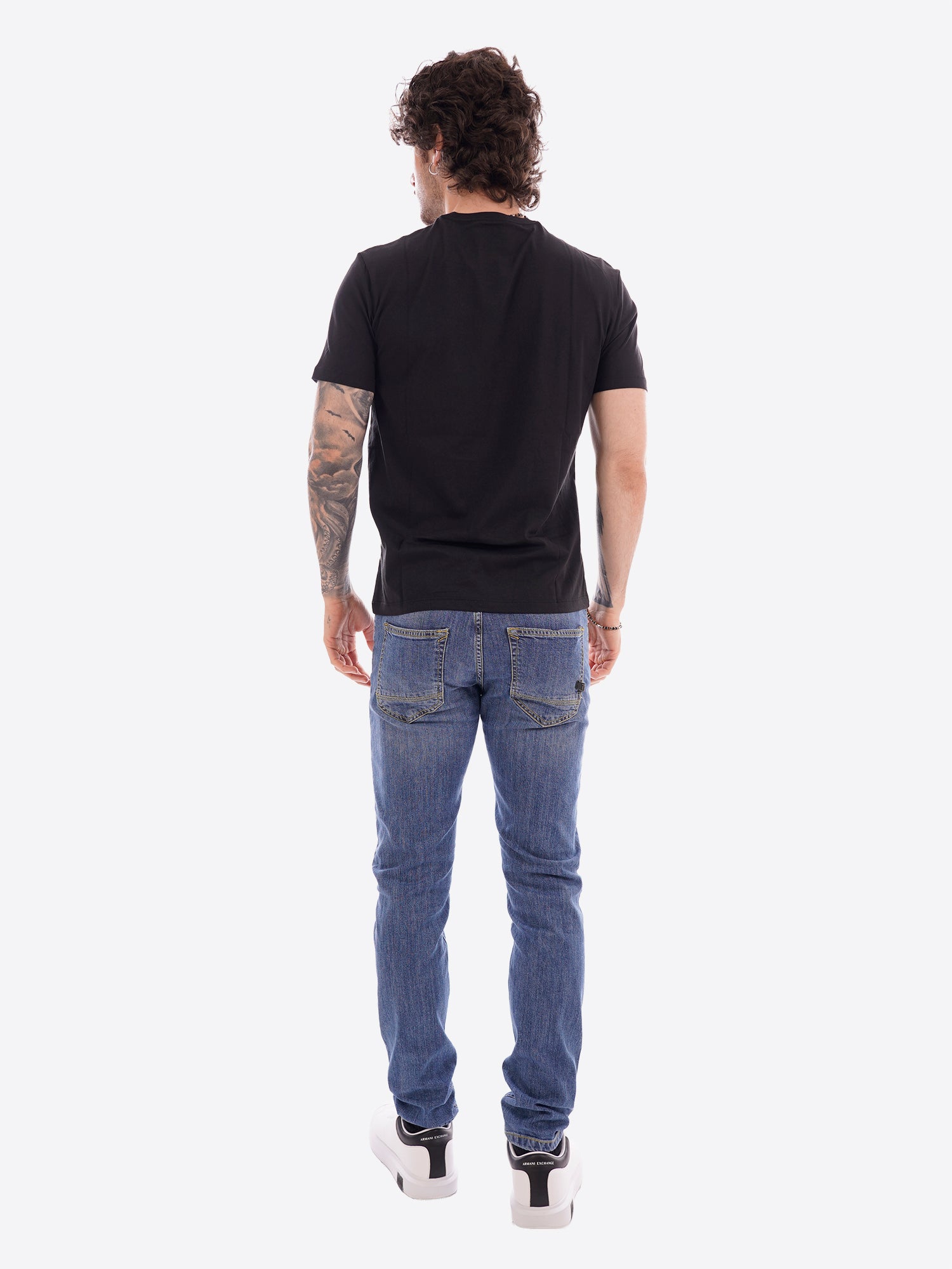 T-shirt CALVIN KLEIN da Uomo - nero LV14RE816GUB1