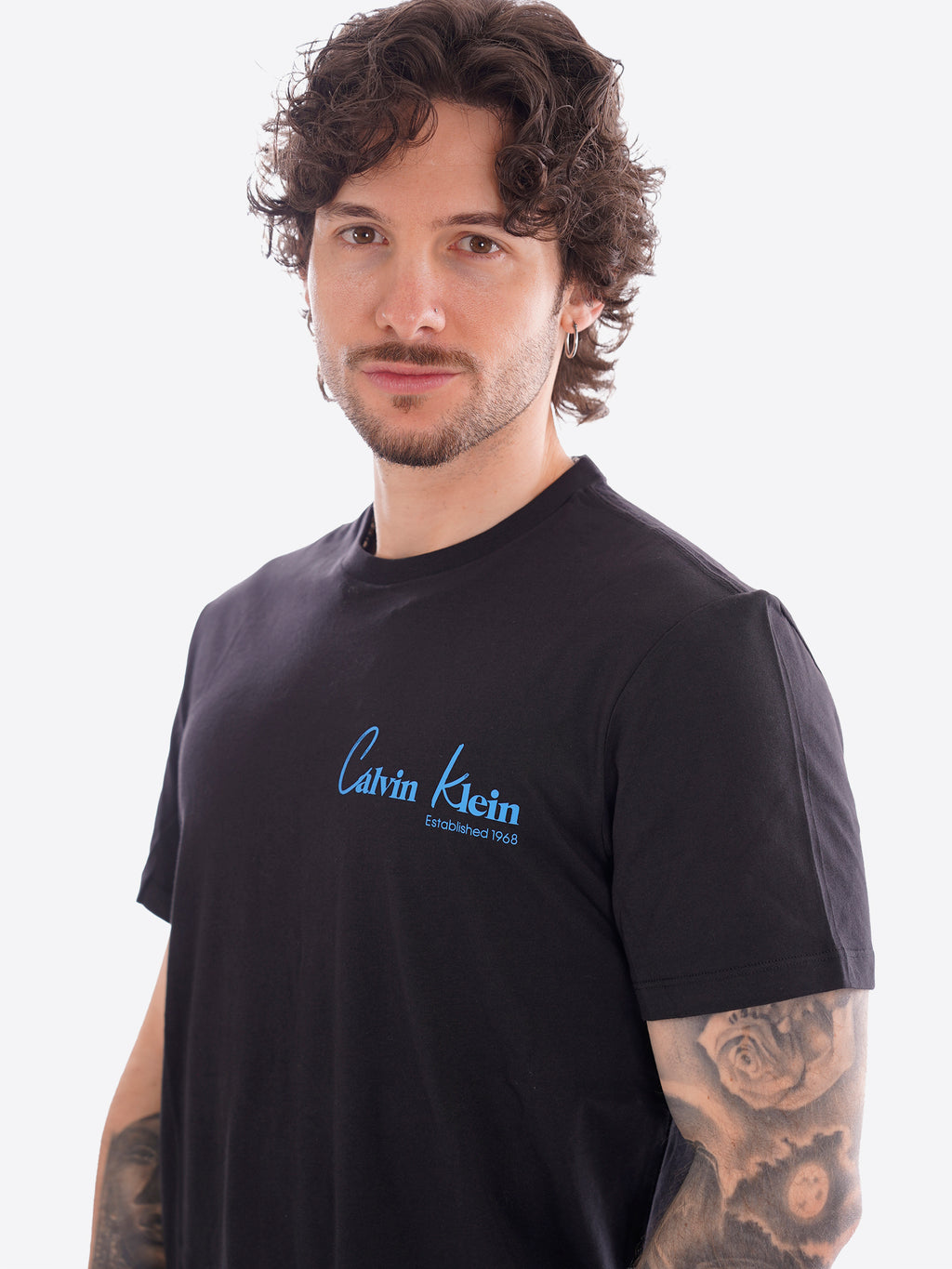 T-shirt CALVIN KLEIN da Uomo - nero LV14RF802GUB1