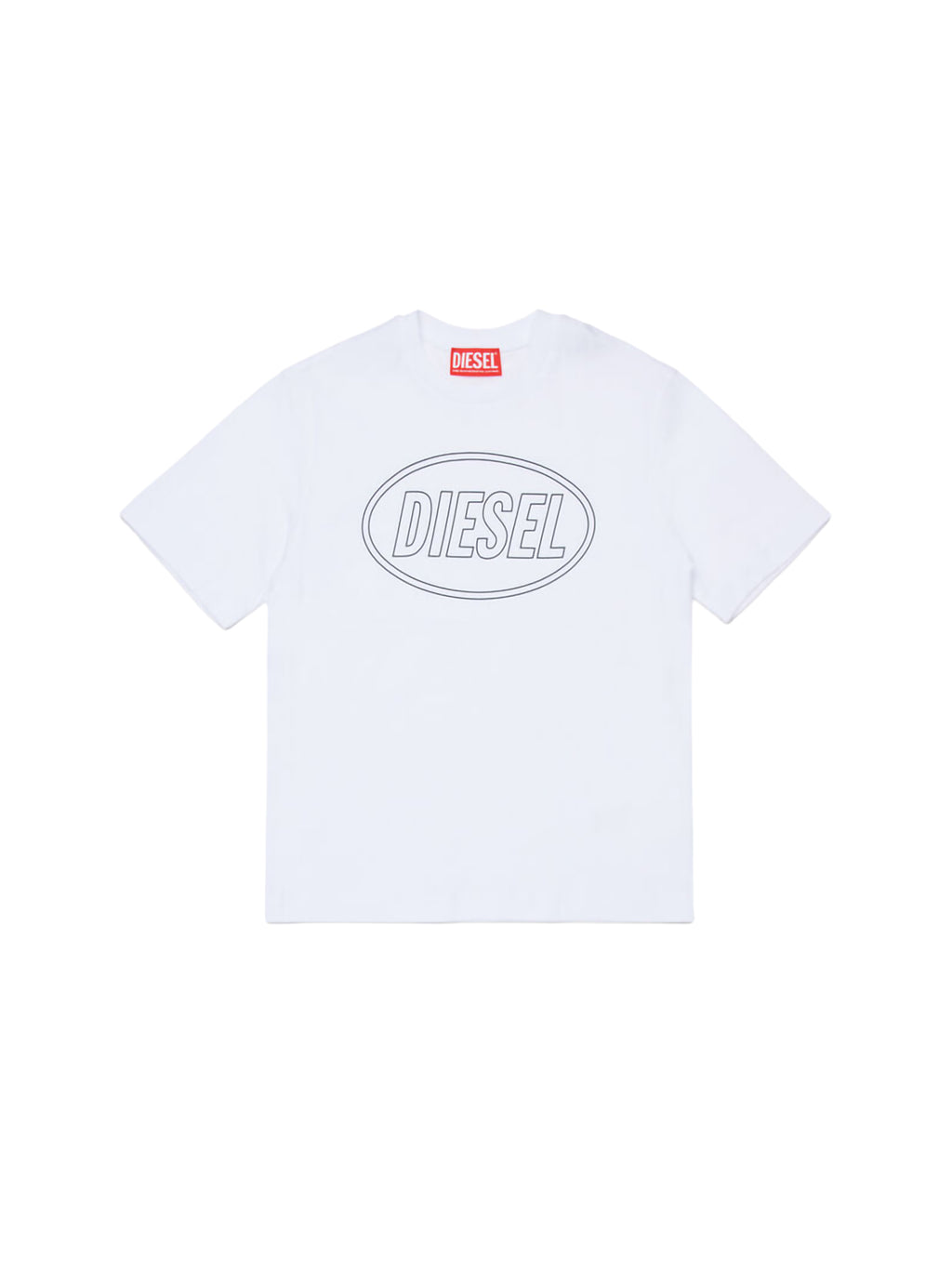 T-shirt DIESEL da Ragazzo - bianco J02582TCIRCLEOVERK100 BIANCO
