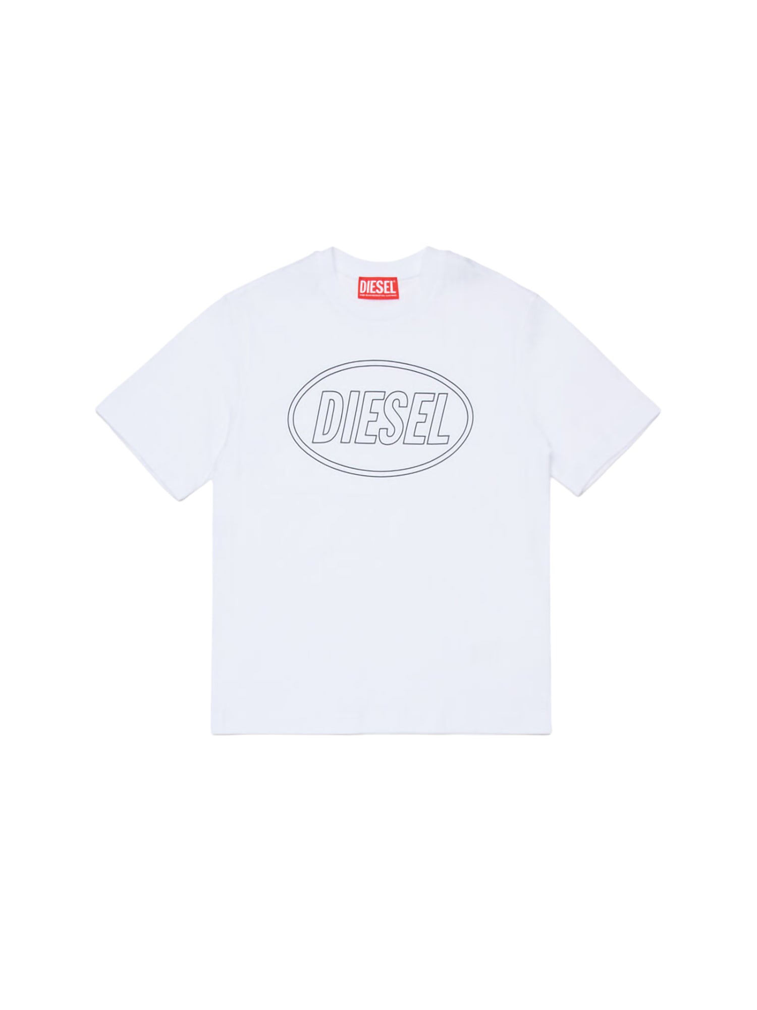 T-shirt DIESEL da Ragazzo - bianco J02582TCIRCLEOVERK100 BIANCO