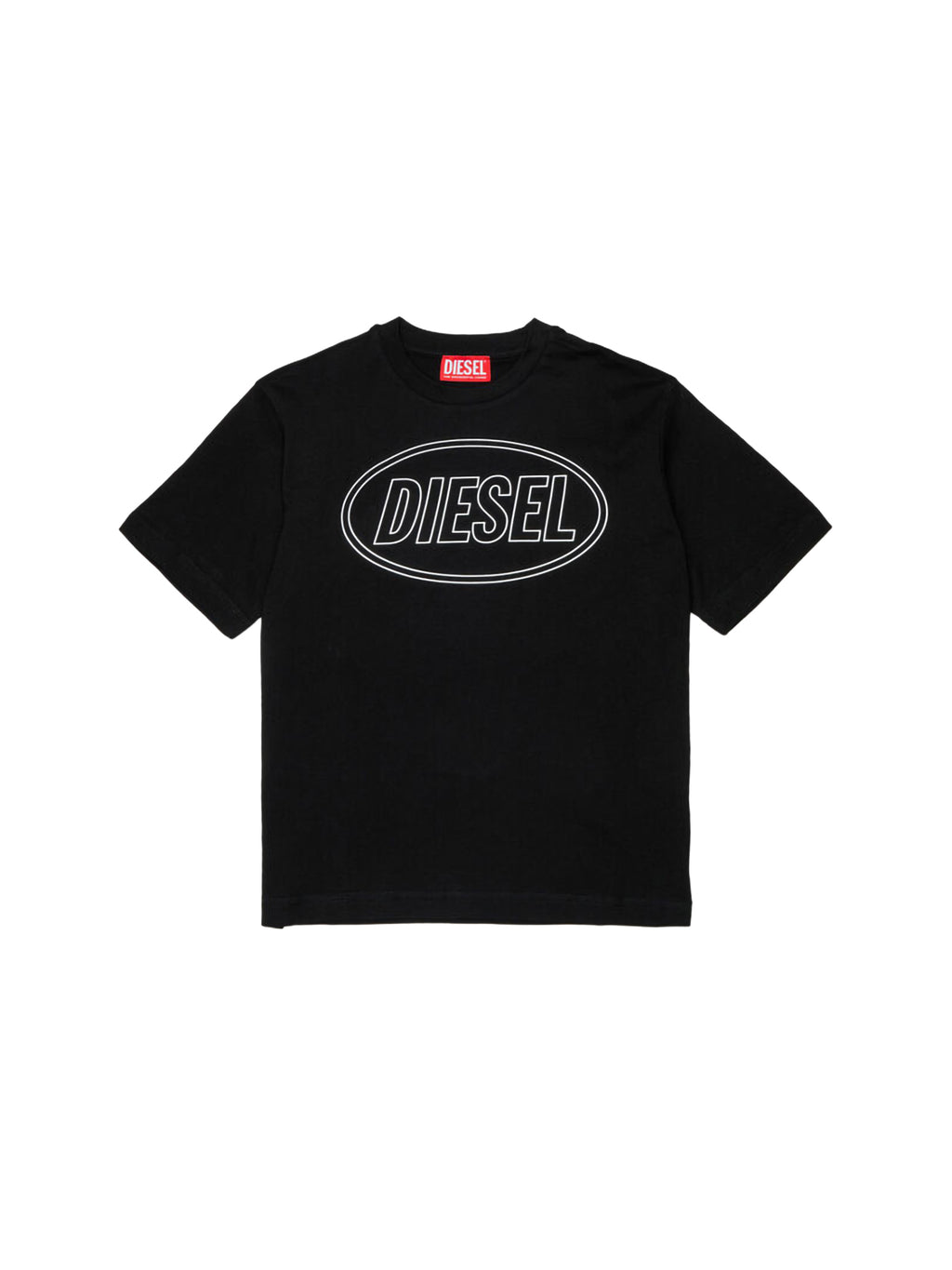 T-shirt DIESEL da Ragazzo - nero J02582TCIRCLEOVERK900 NERO