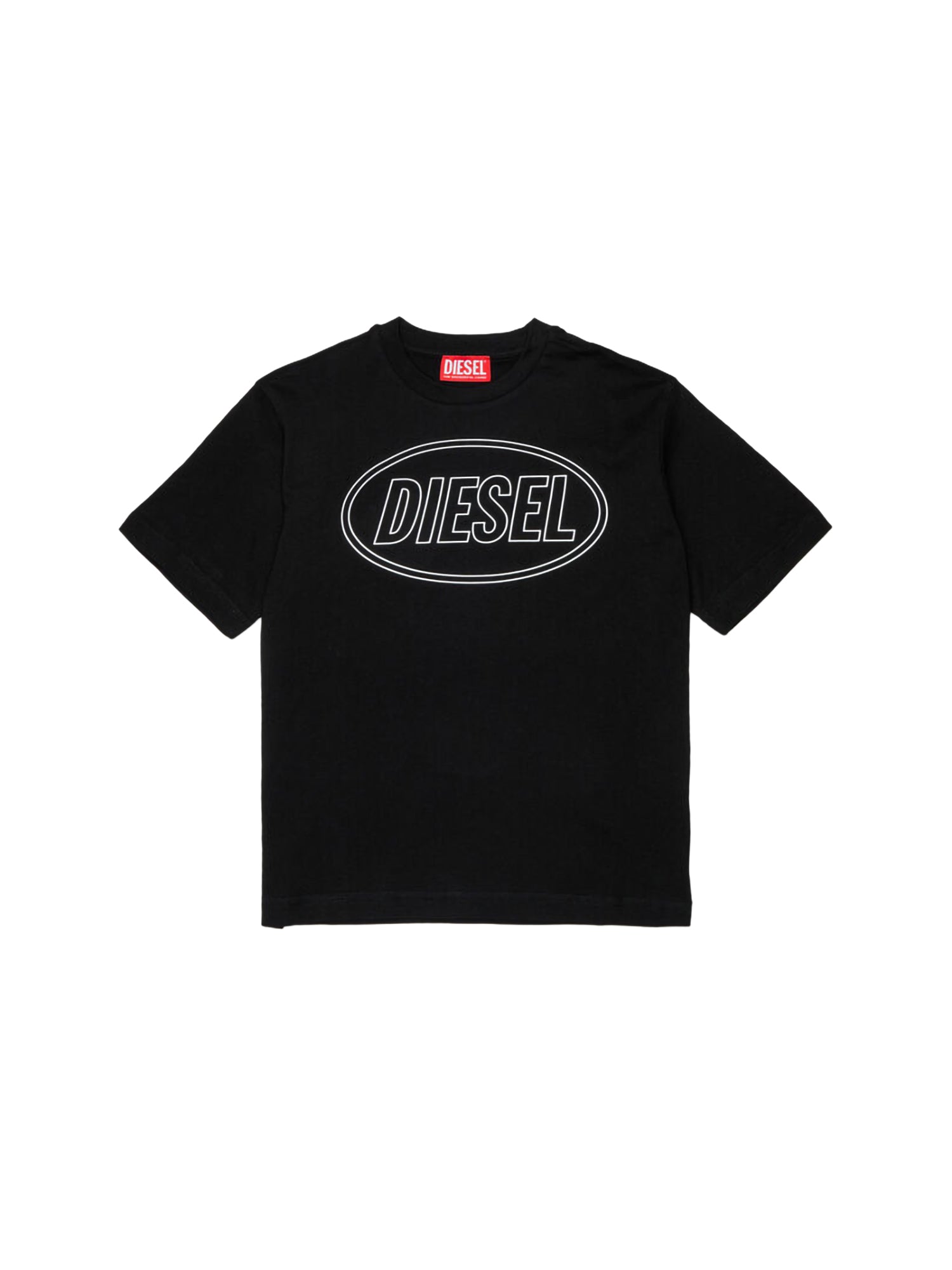 T-shirt DIESEL da Ragazzo - nero J02582TCIRCLEOVERK900 NERO