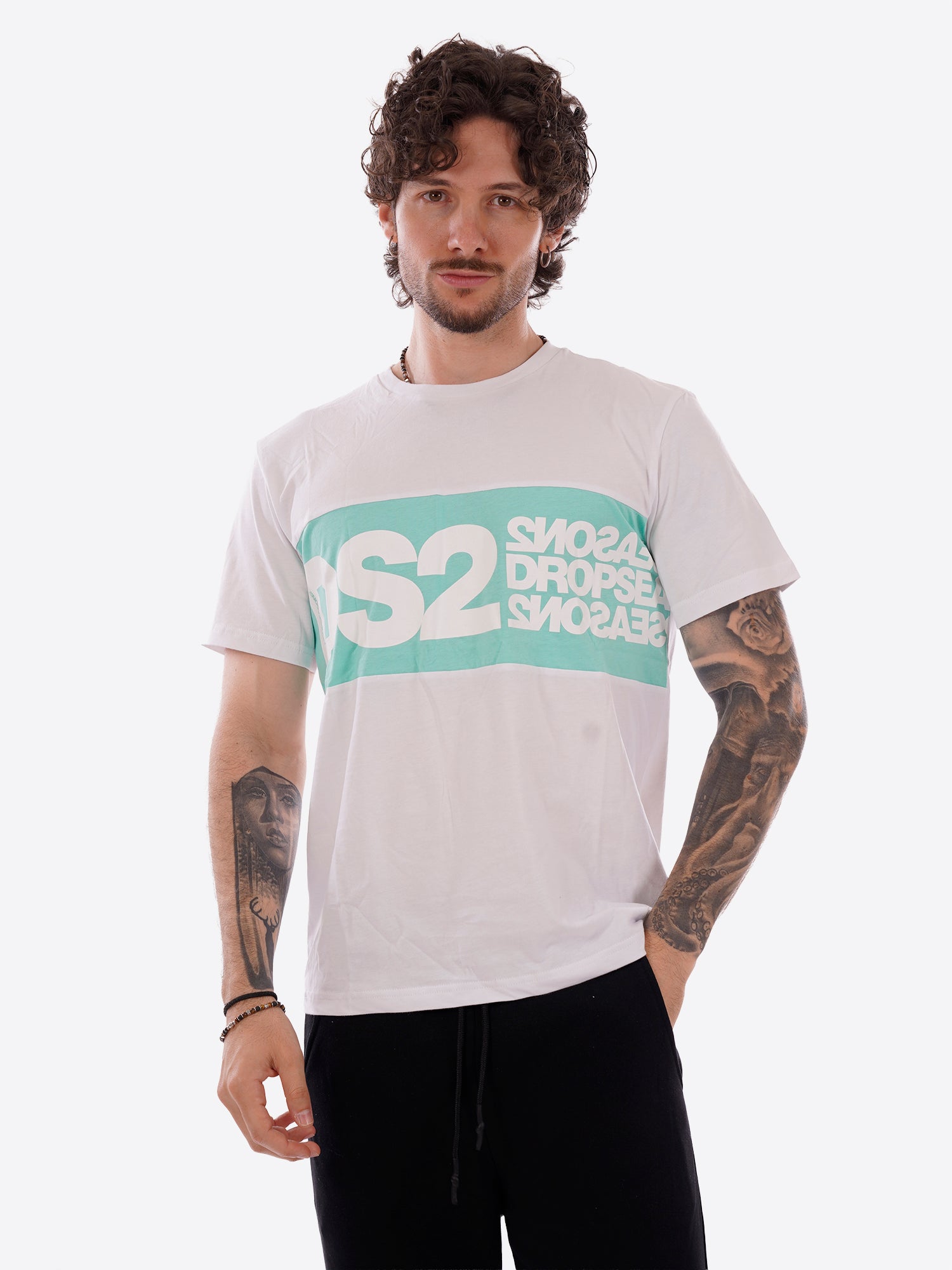 T-shirt DS2 da Uomo - bianco SS26214BIANCOMENTA