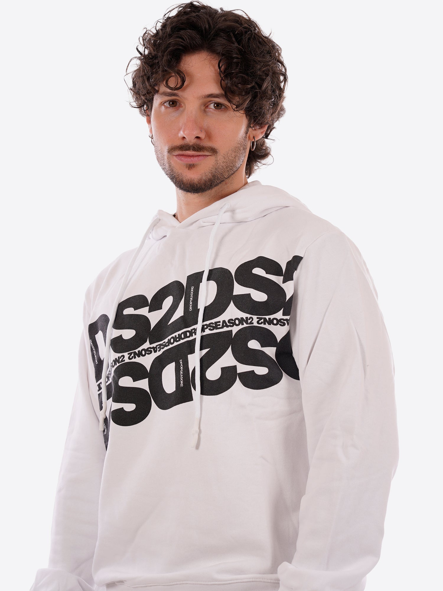 T-shirt DS2 da Uomo - nero SS26214NEEROBIANCO