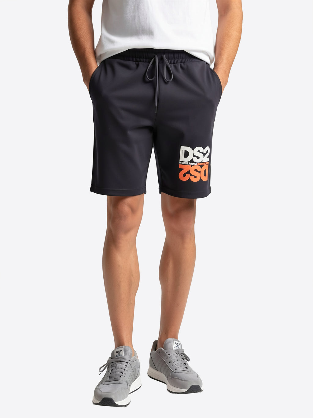 Bermuda DS2 da Uomo - nero SS26252NEROARANCIO