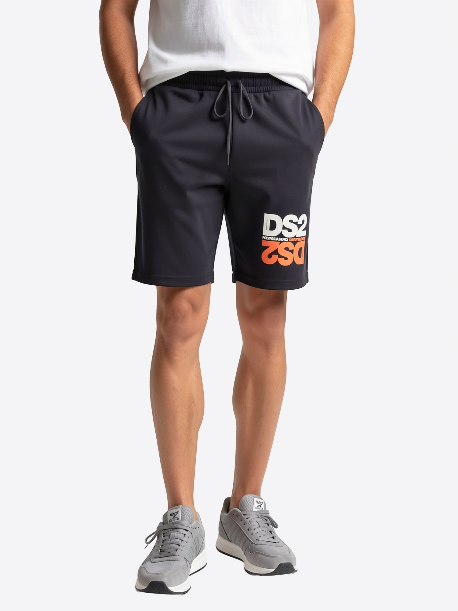 Bermuda DS2 da Uomo - nero SS26252NEROARANCIO
