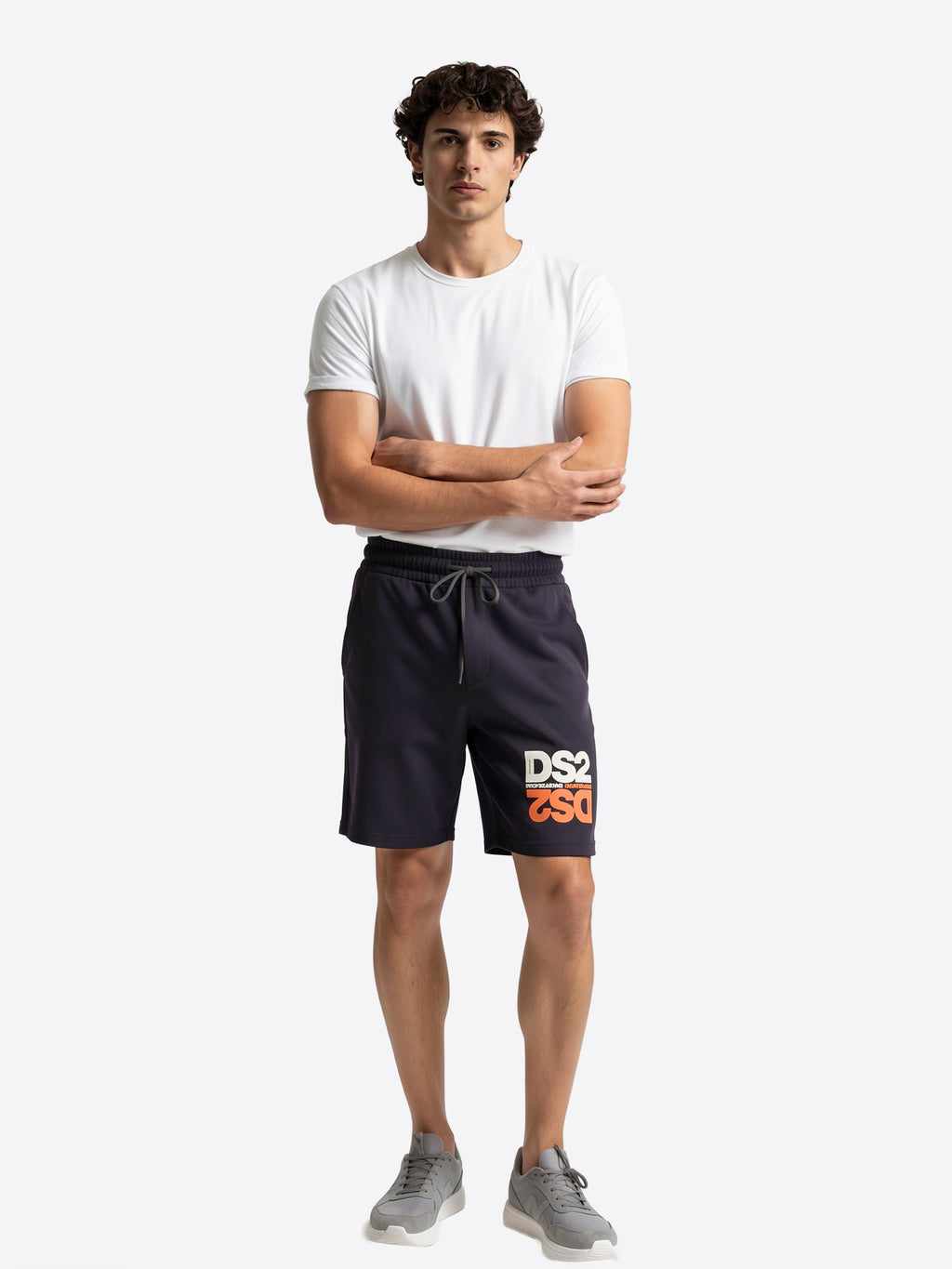 Bermuda DS2 da Uomo - nero SS26252NEROARANCIO