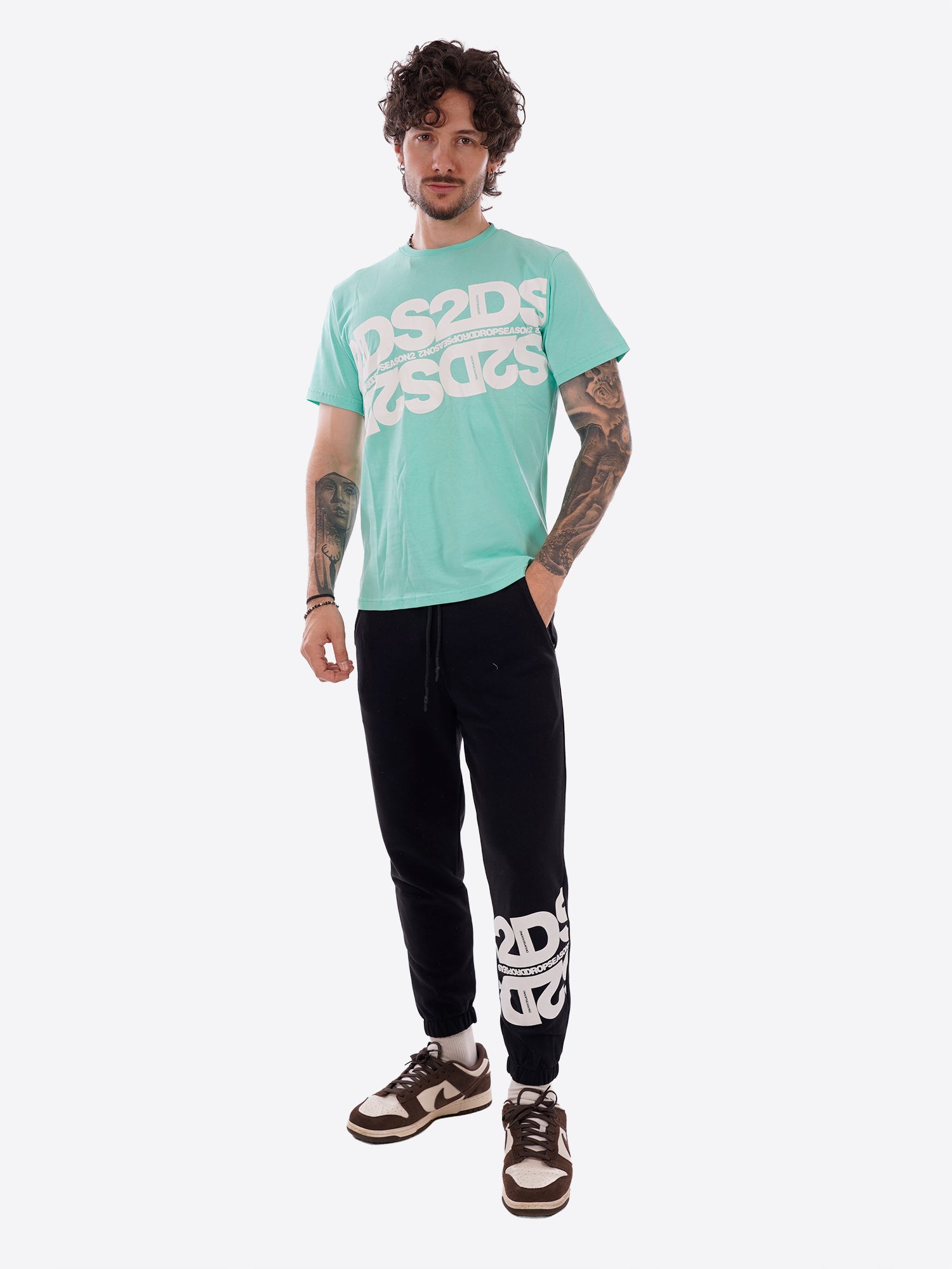 T-shirt DS2 da Uomo - SS26257MENTA