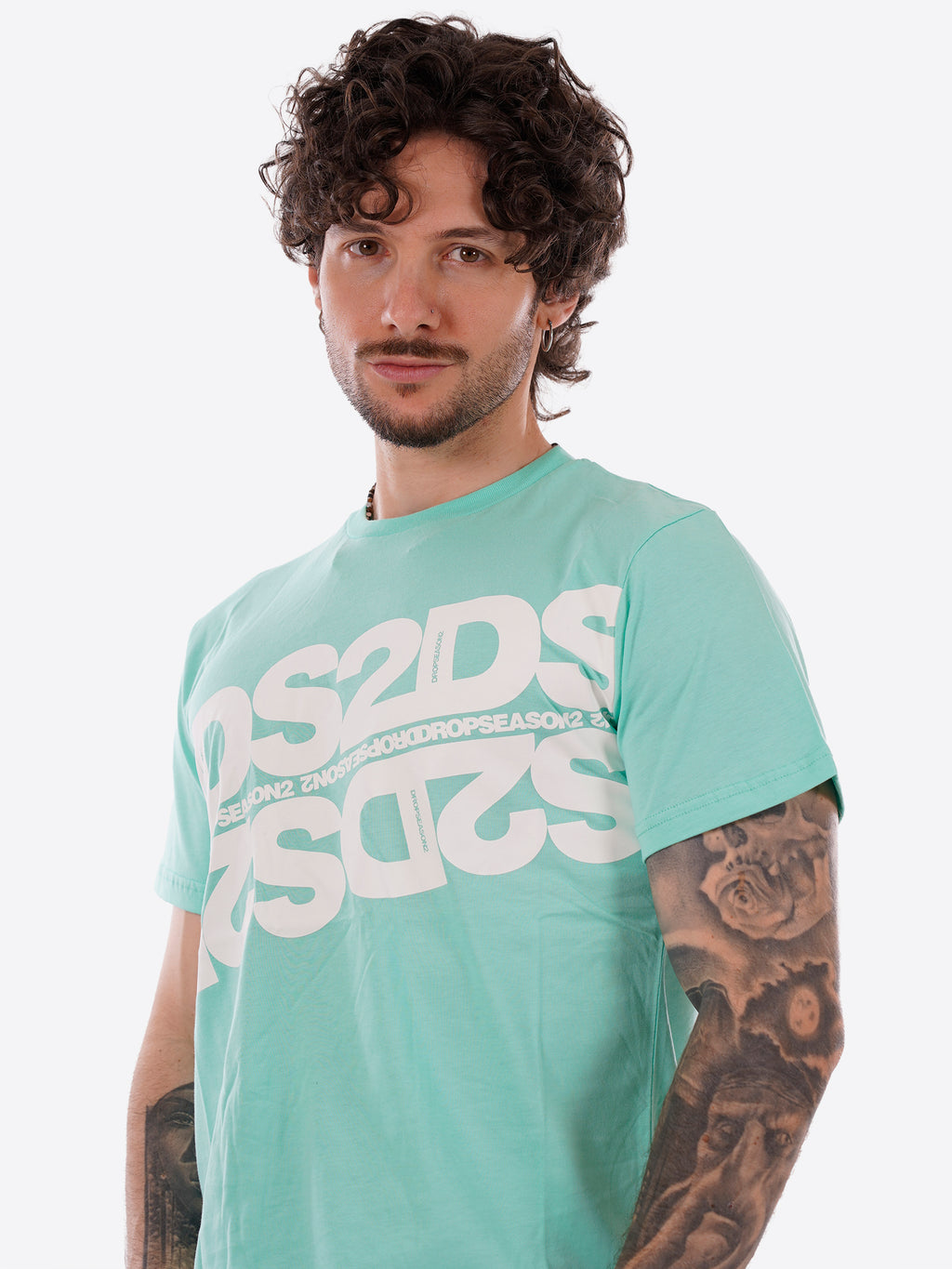T-shirt DS2 da Uomo - SS26257MENTA