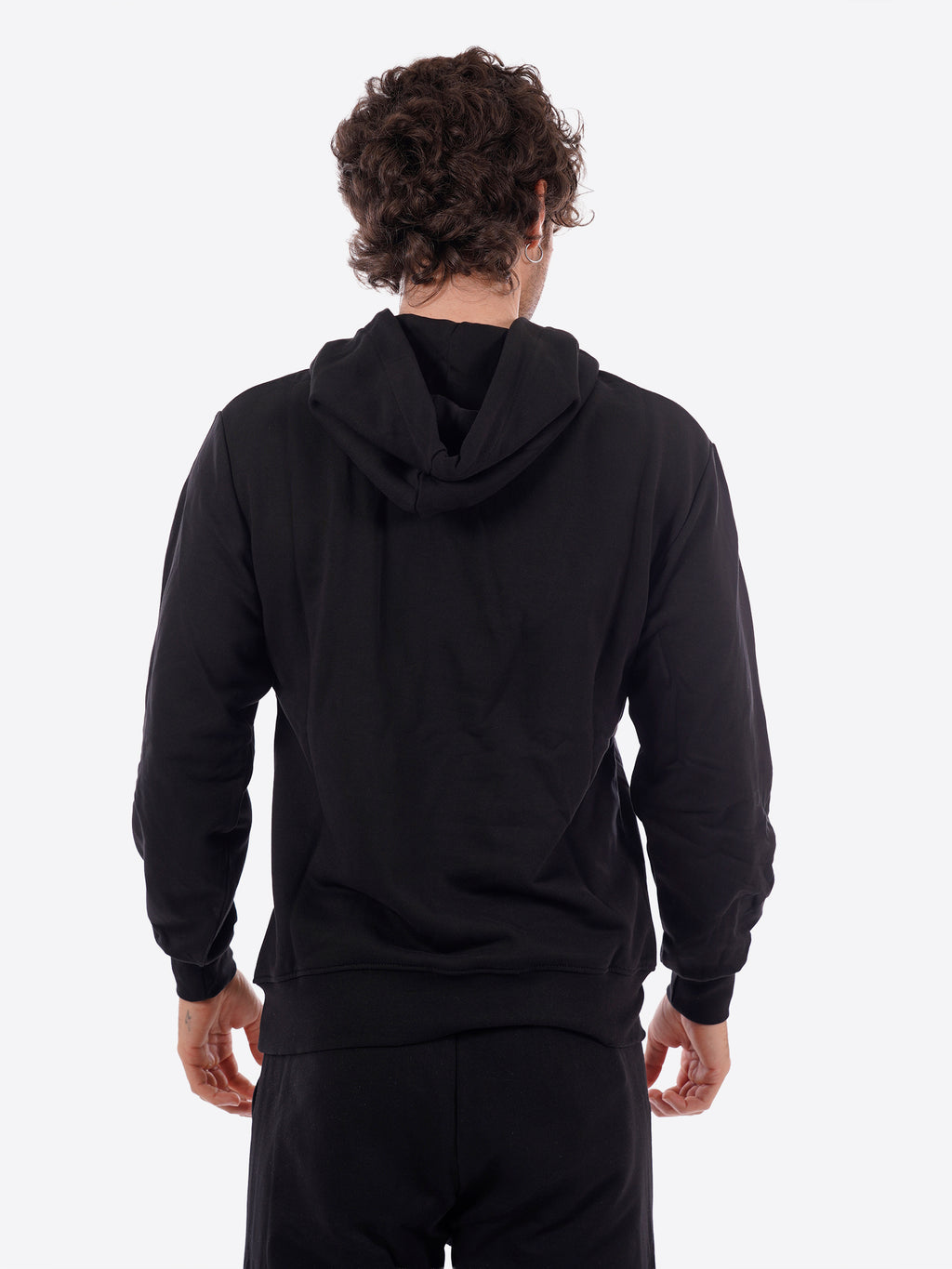 Felpa Cappuccio DS2 da Uomo - nero SS26261NEROBIANCO
