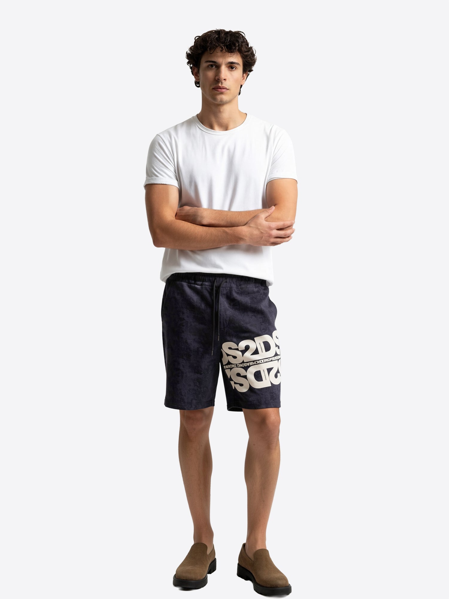 Bermuda DS2 da Uomo - nero SS26265NERO