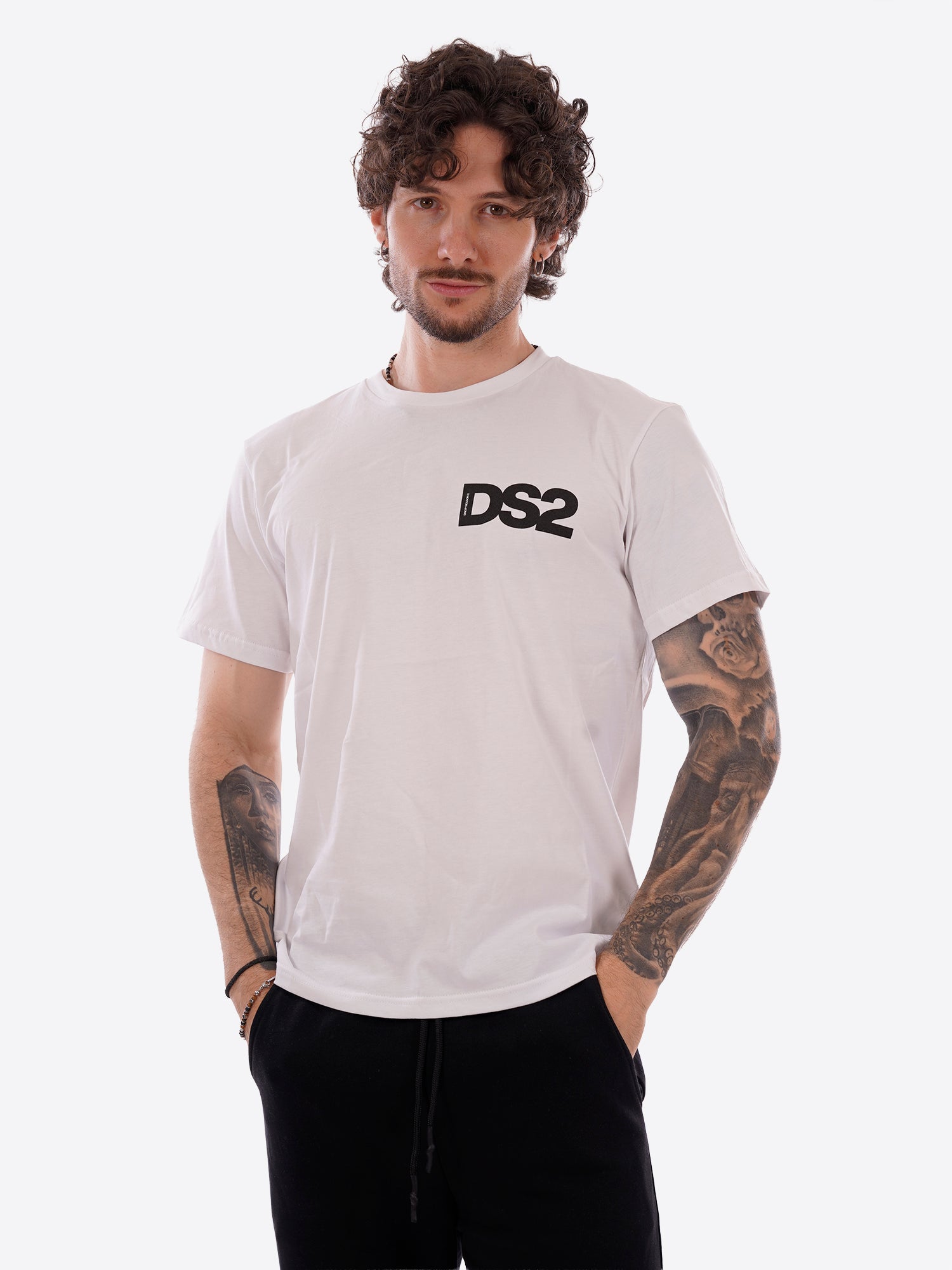 T-shirt DS2 da Uomo - bianco SS26267BIANCO