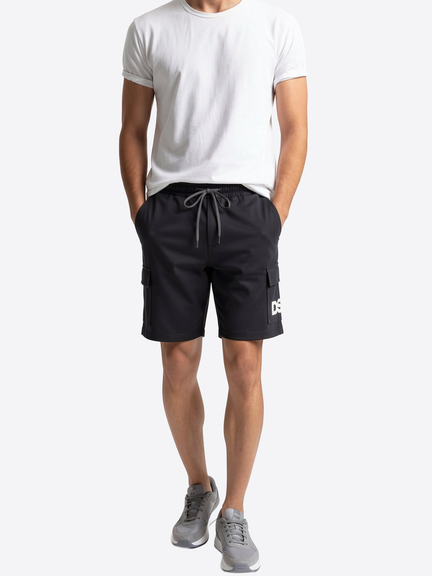Bermuda DS2 da Uomo - nero SS26268NEROBIANCO