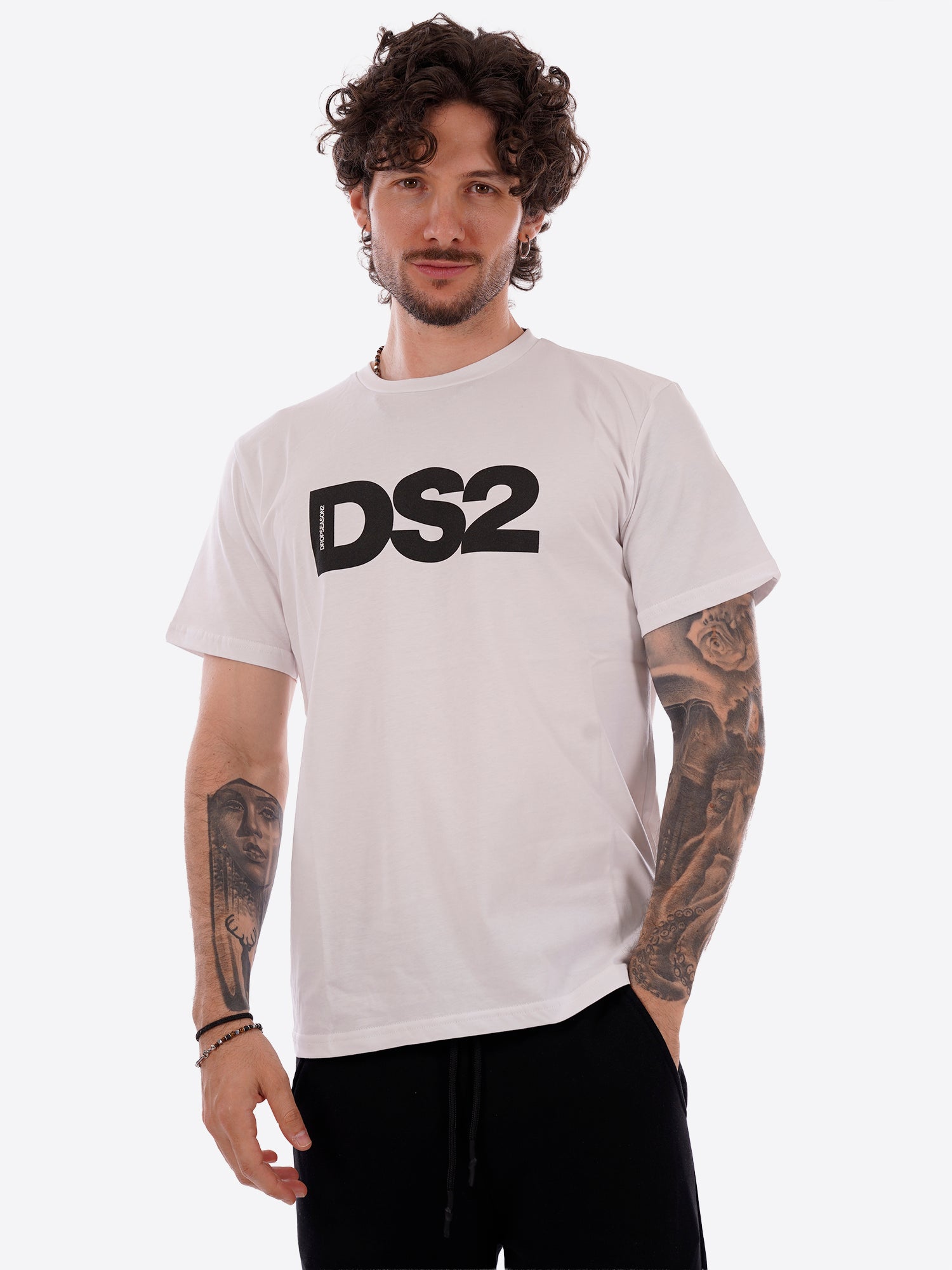 T-shirt DS2 da Uomo - bianco SS26272BIANCO