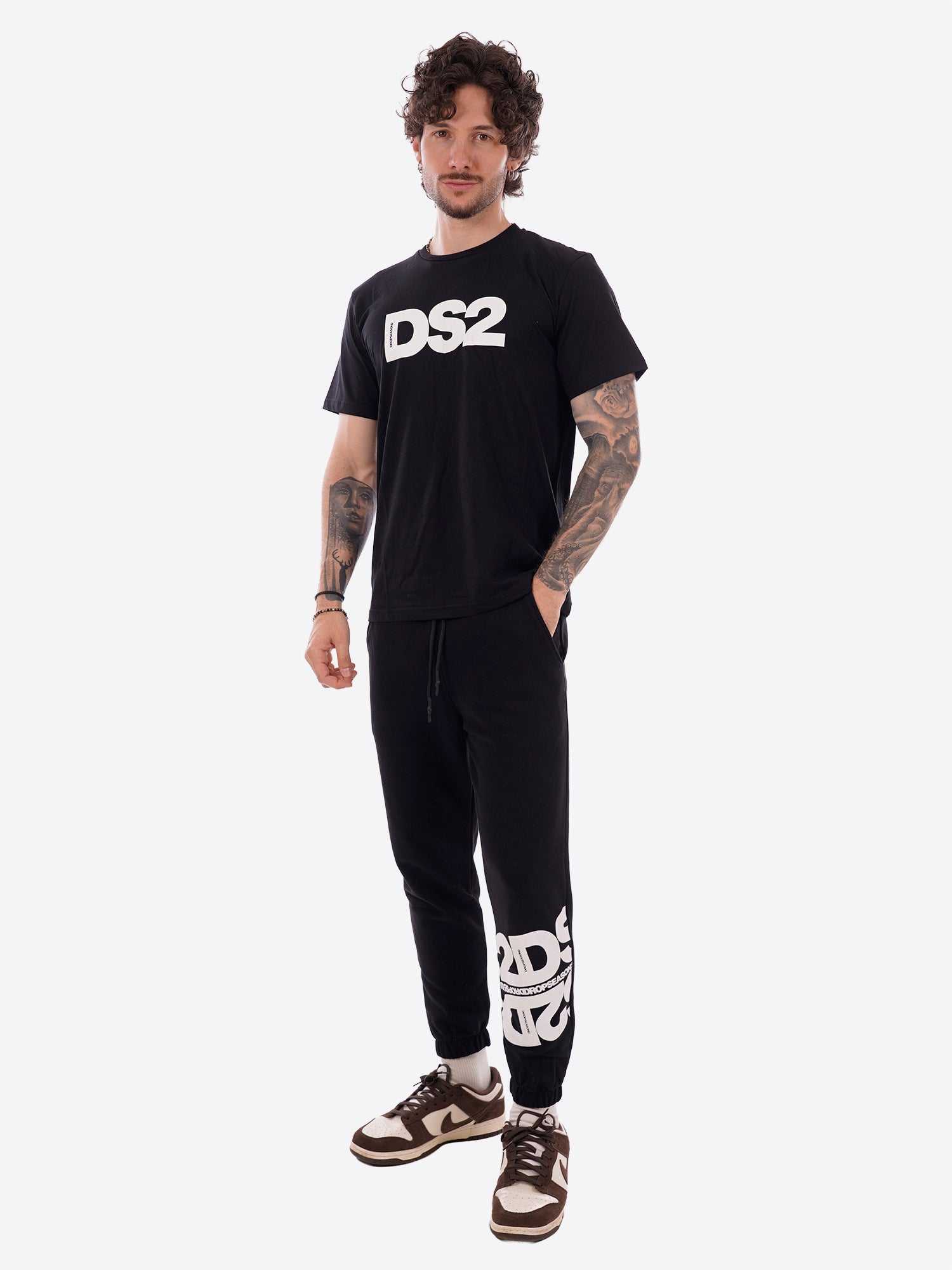 T-shirt DS2 da Uomo - nero SS26272NERO