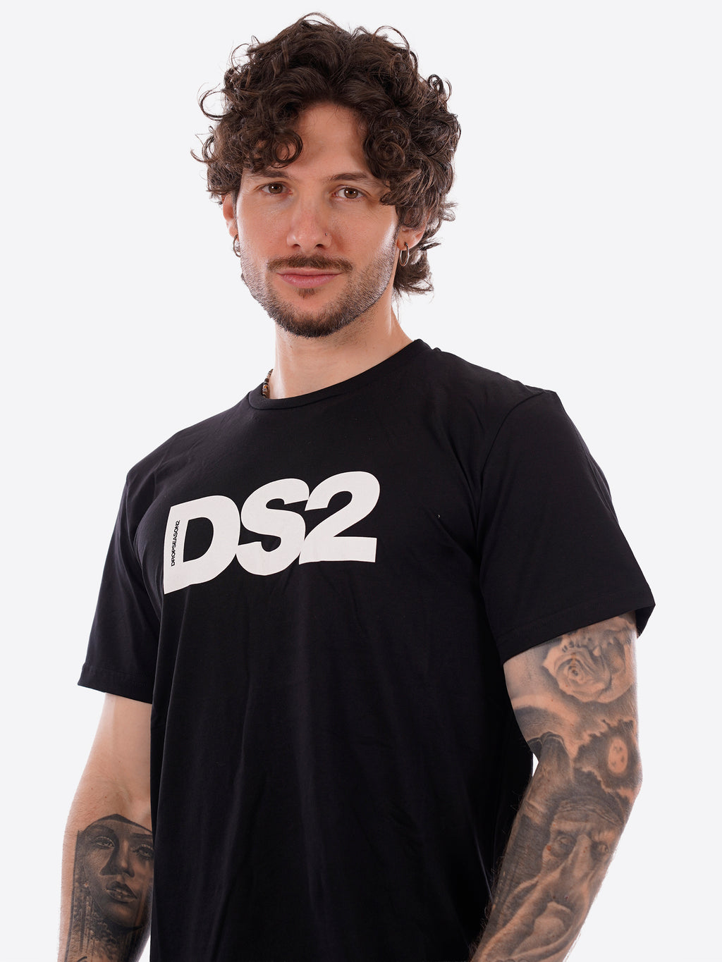 T-shirt DS2 da Uomo - nero SS26272NERO