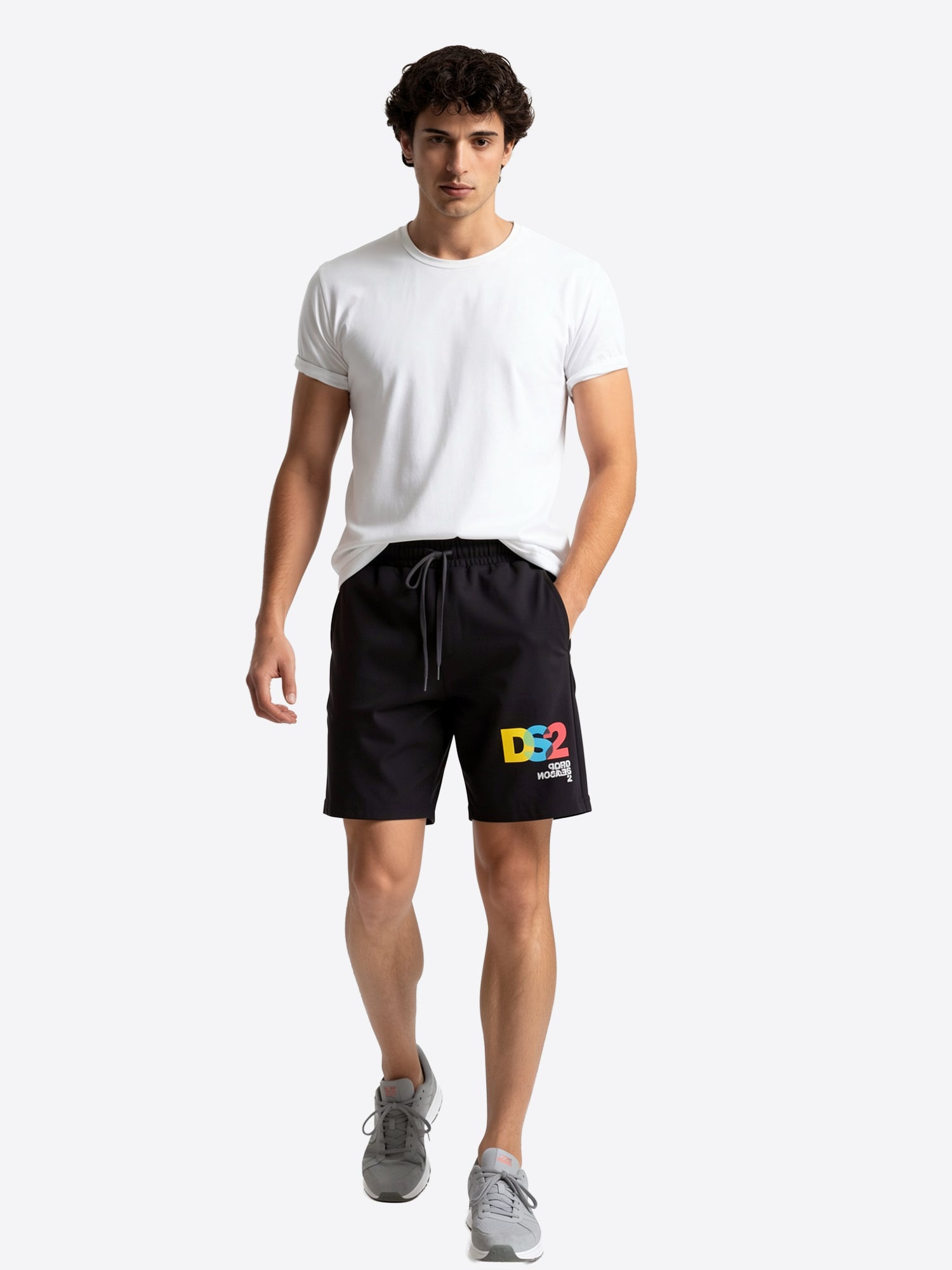 Bermuda DS2 da Uomo - nero SS26287NERO