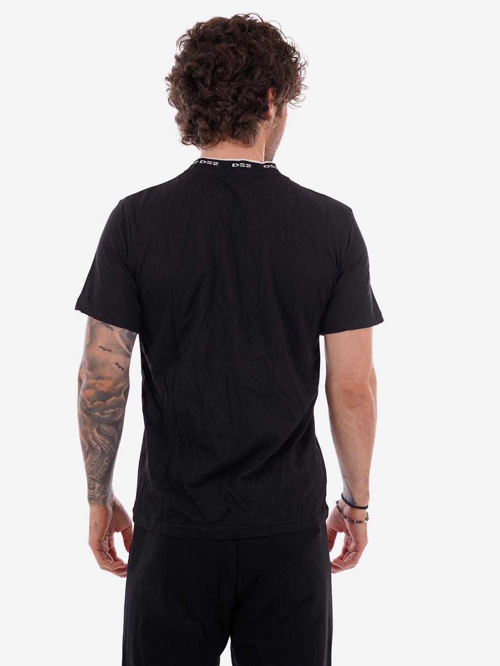 T-shirt DS2 da Uomo - nero SS26300NERO