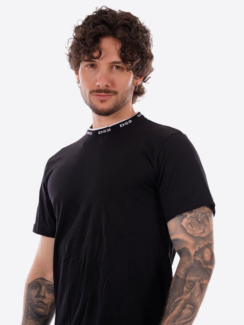 T-shirt DS2 da Uomo - nero SS26300NERO