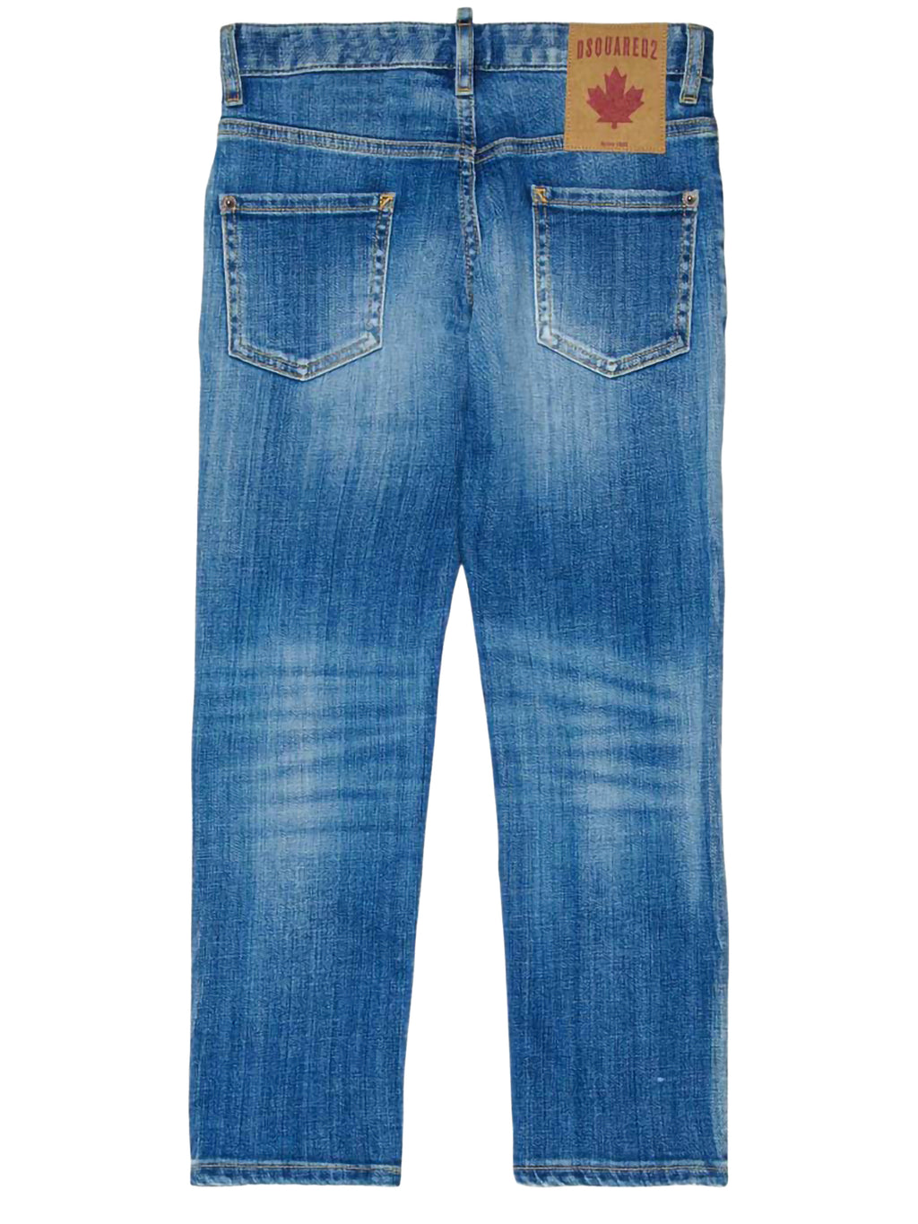 Pantalone Jeans DSQUARED2 da Ragazzo - blu DQ0731DQ01 BLUCHIARO