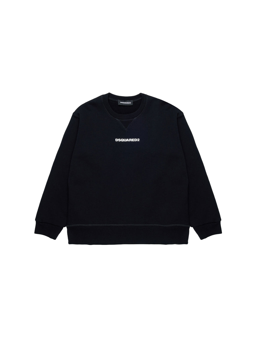 Felpa giro DSQUARED2 da Ragazzo - nero DQ2739DQ900 NERO