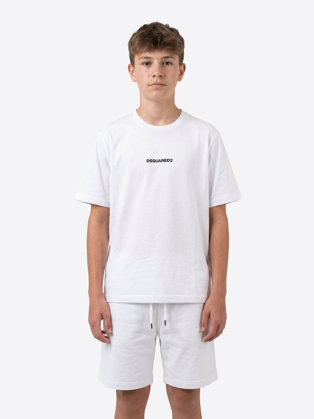 T-shirt DSQUARED2 da Ragazzo - bianco DQ2823DQ100 BIANCO