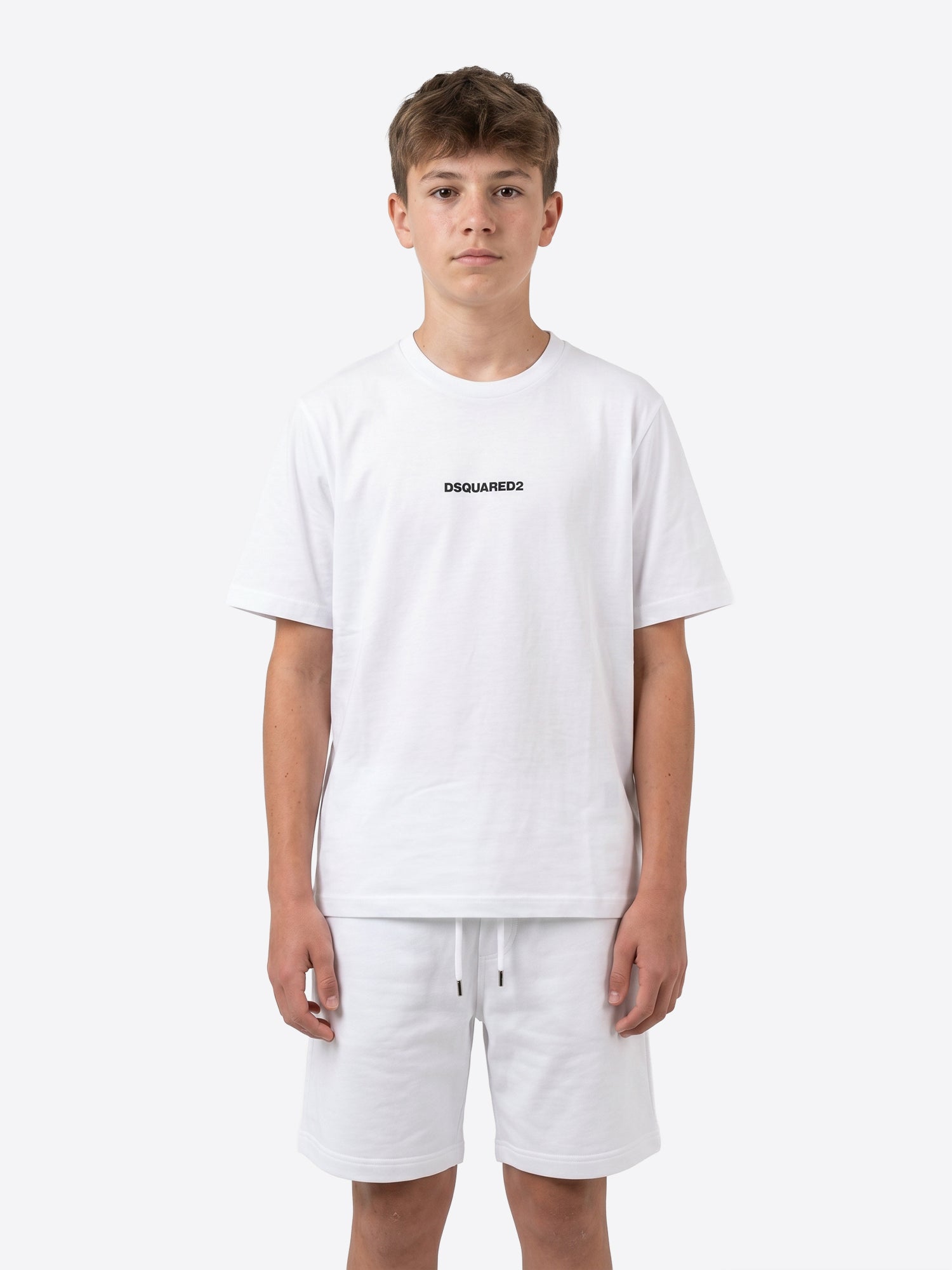 T-shirt DSQUARED2 da Ragazzo - bianco DQ2823DQ100 BIANCO