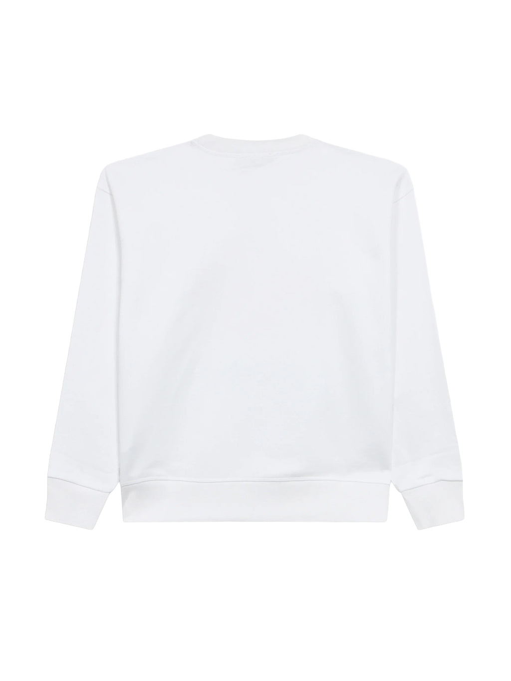 Felpa giro DSQUARED2 da Ragazzo - bianco DQ3193DQ100 BIANCO