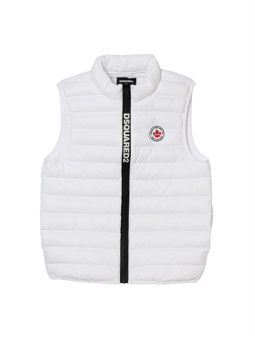 Piumino Smanicato DSQUARED2 da Ragazzo - bianco DQ3231DQ100 BIANCO