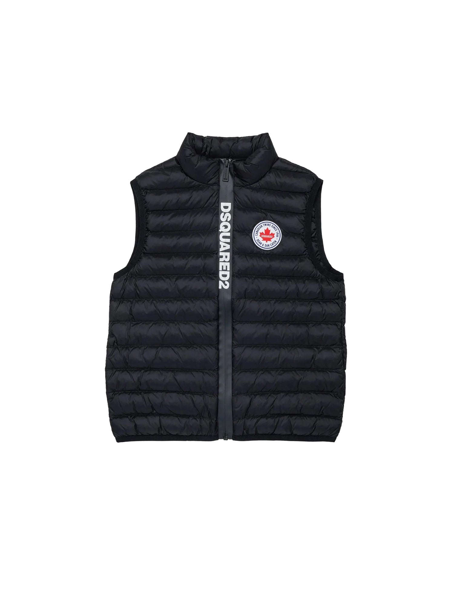 Piumino Smanicato DSQUARED2 da Ragazzo - nero DQ3231DQ900 NERO