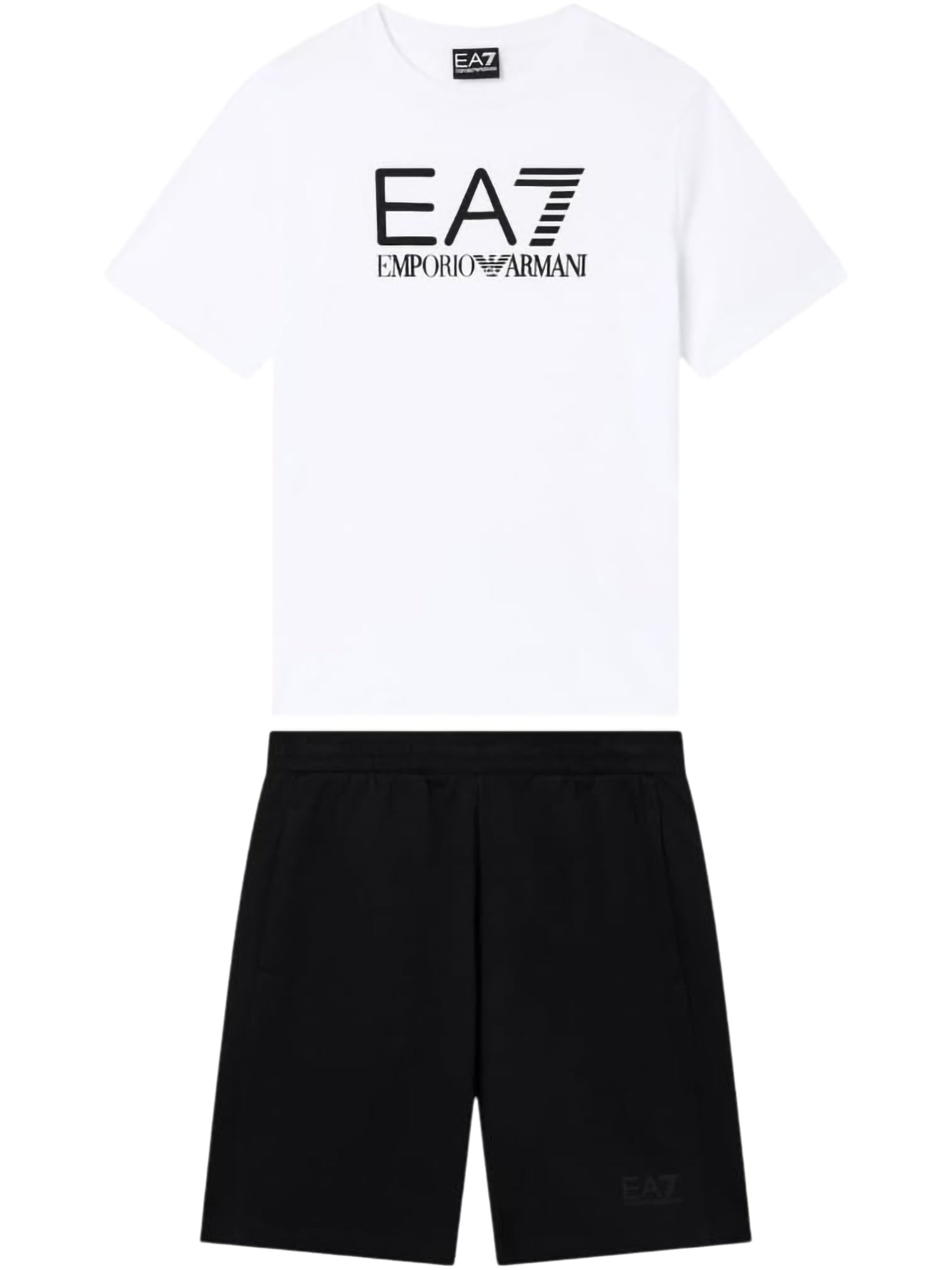 Completo EA7 da Ragazzo - bianco 7B000302M0003 BIANCONERO