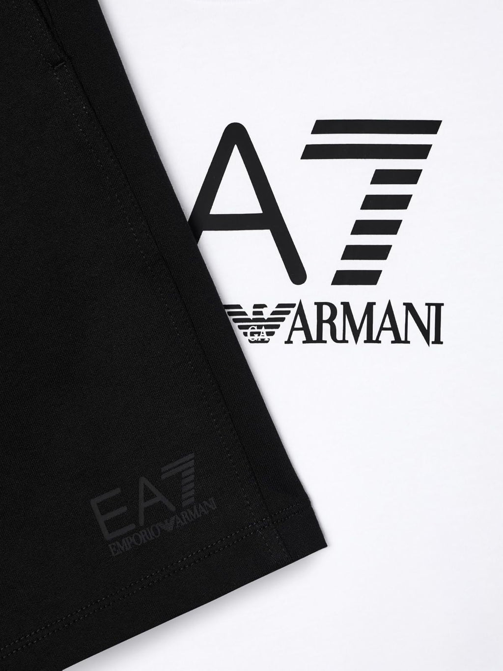 Completo EA7 da Ragazzo - bianco 7B000302M0003 BIANCONERO
