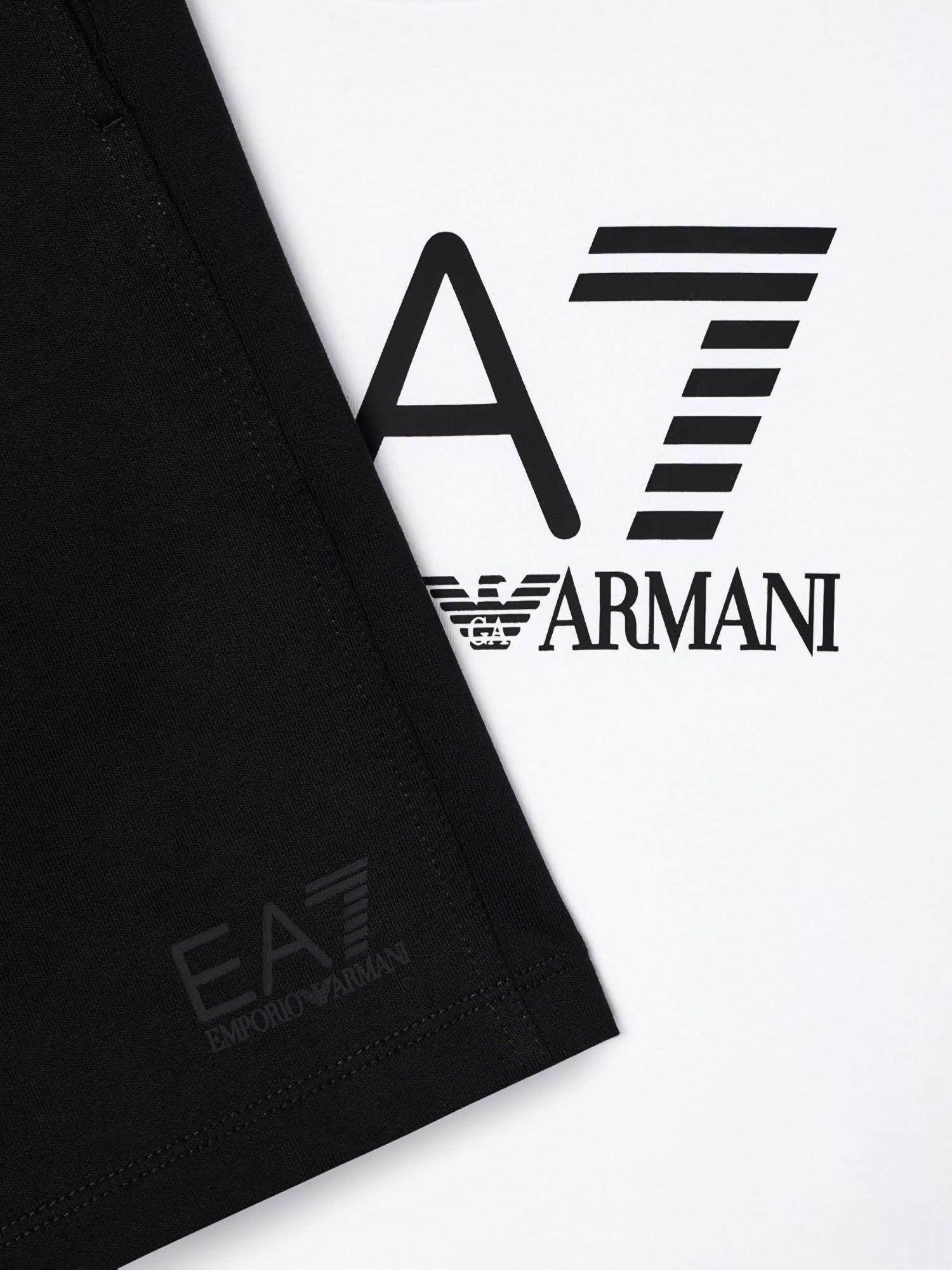 Completo EA7 da Ragazzo - bianco 7B000302M0003 BIANCONERO