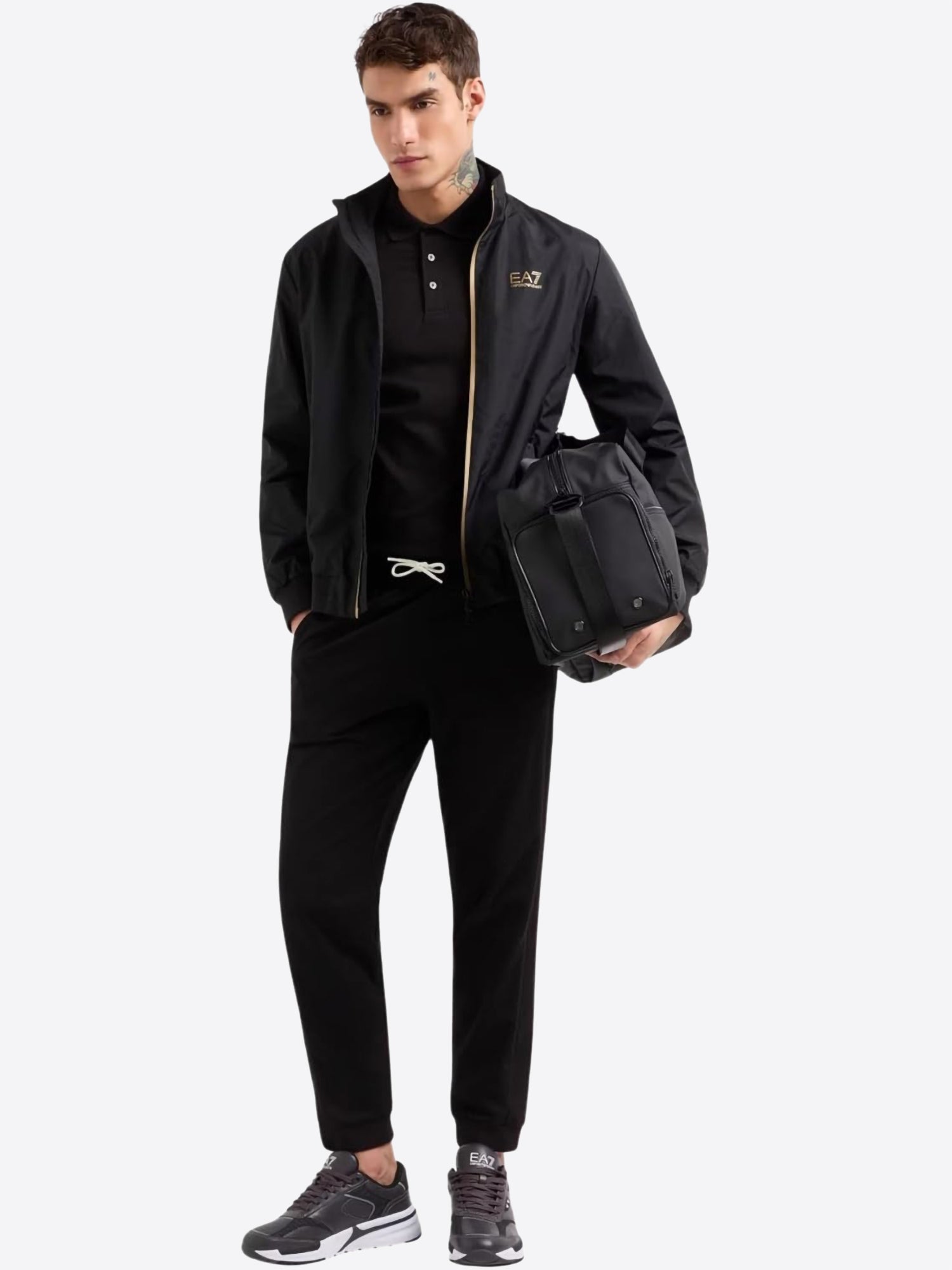 Giubbino Leggero EA7 da Uomo - nero 7M000424MC004 NEROORO