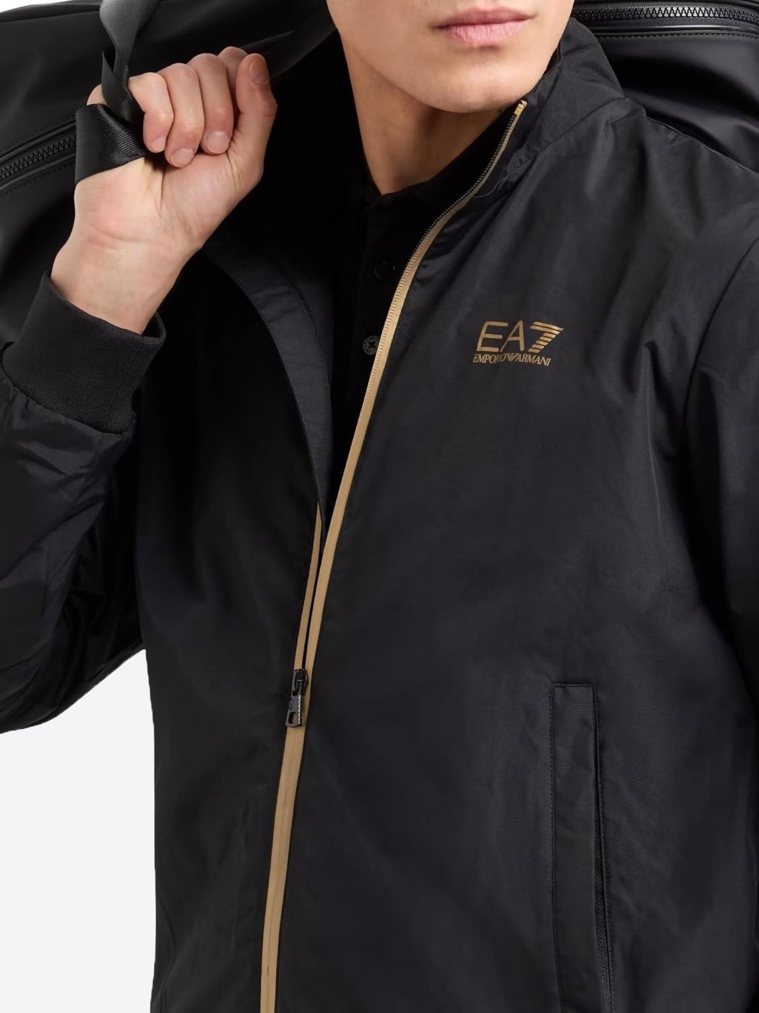 Giubbino Leggero EA7 da Uomo - nero 7M000424MC004 NEROORO