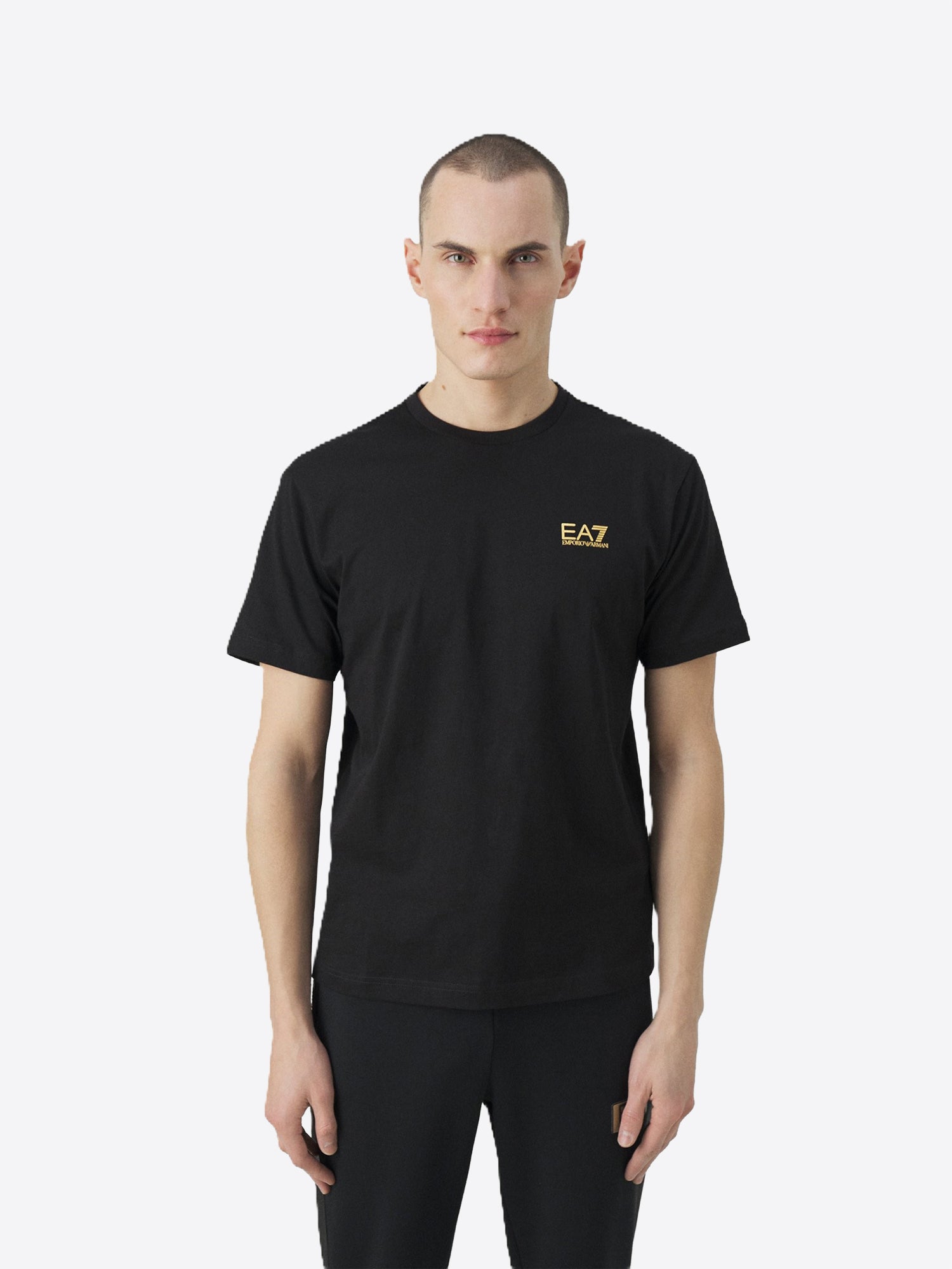 T-shirt EA7 da Uomo - nero 7M000567MC004 NEROORO