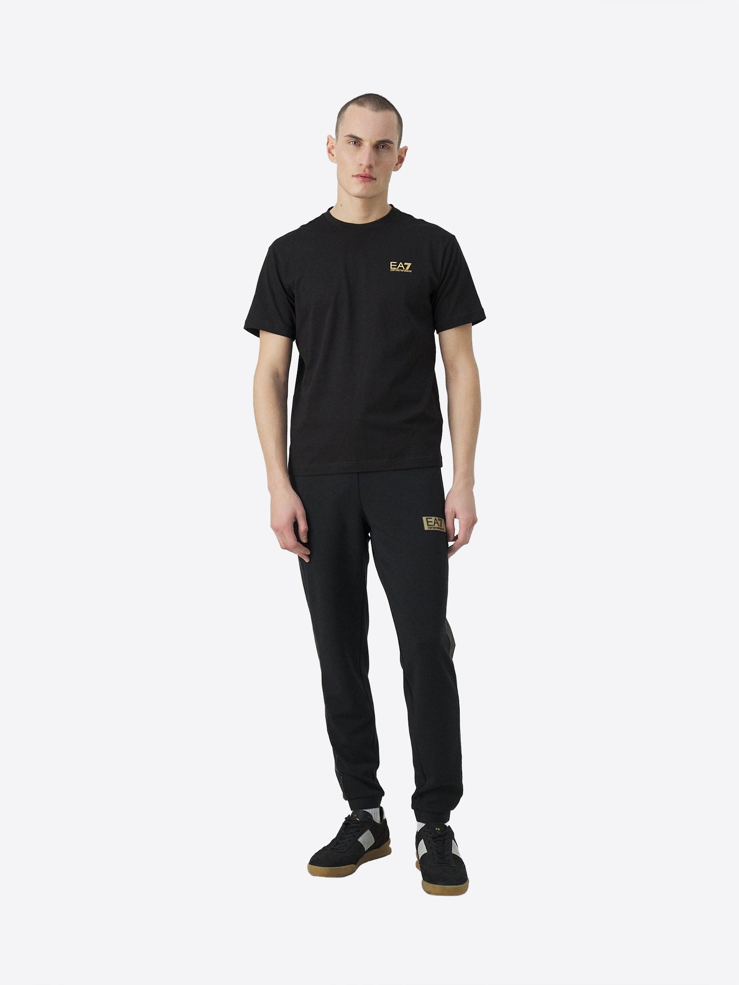 T-shirt EA7 da Uomo - nero 7M000567MC004 NEROORO