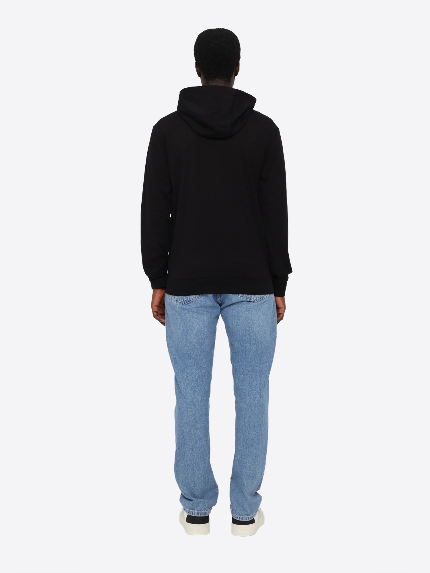 Felpa full zip cappuccio EA7 da Uomo - nero 7M000568AF13512MC001 NERO